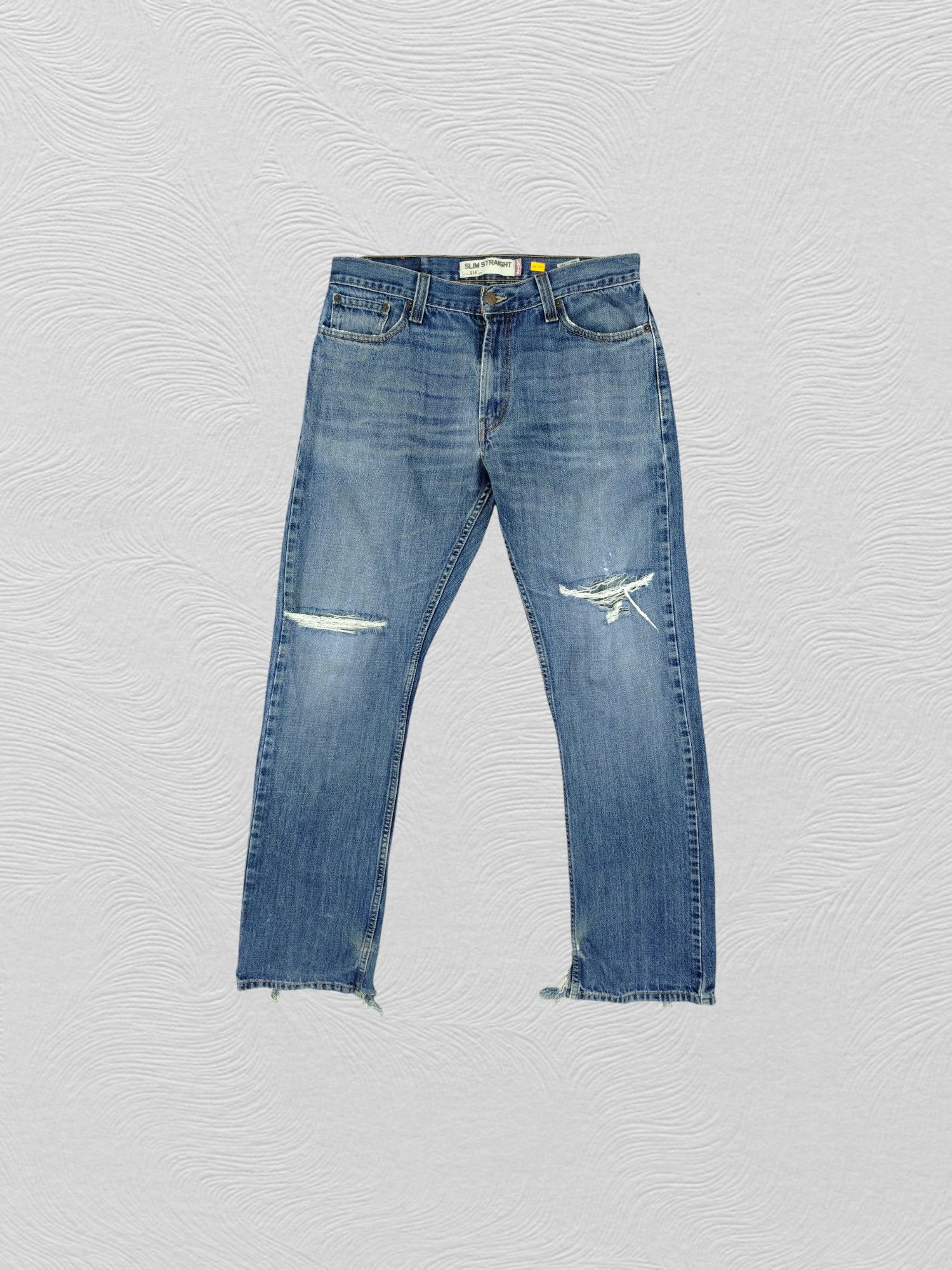 Levi's Blue Wash Vintage Classic Levi's 514 34x32.5 Denim -JG001 Size US 34 / EU 50 - 1 Thumbnail