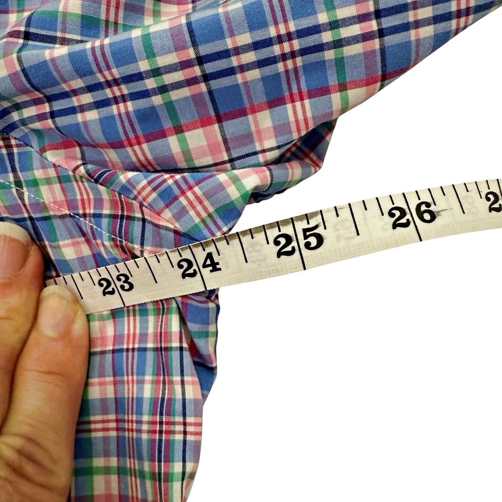 Ralph Lauren Ralph Lauren Multi Plaid Button Down Shirt Cotton Stretch Size US L / EU 52-54 / 3 - 7 Thumbnail