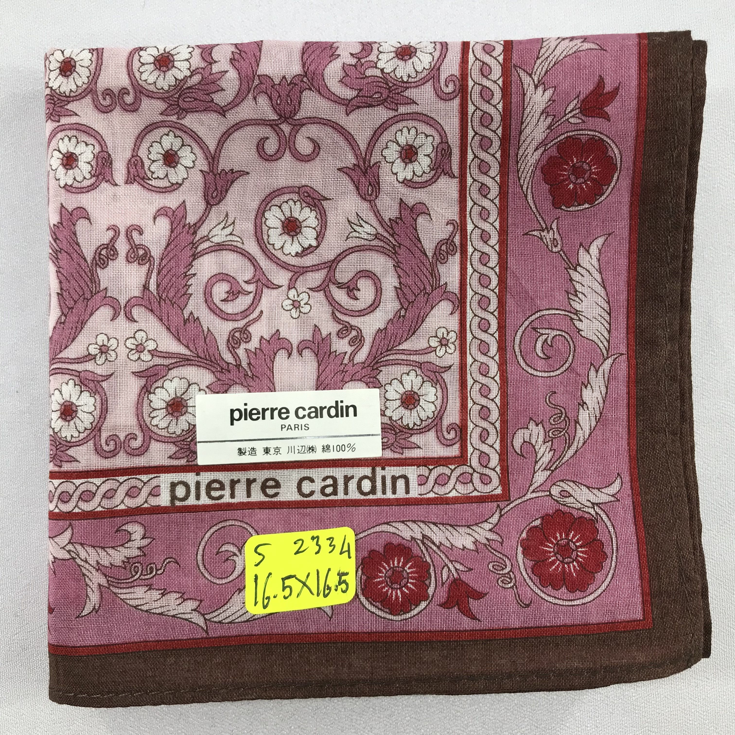 Pierre Cardin × Vintage Pierre Cardin Bandana / Handkerchief / Neckerchief - S2334 Size ONE SIZE - 5 Thumbnail