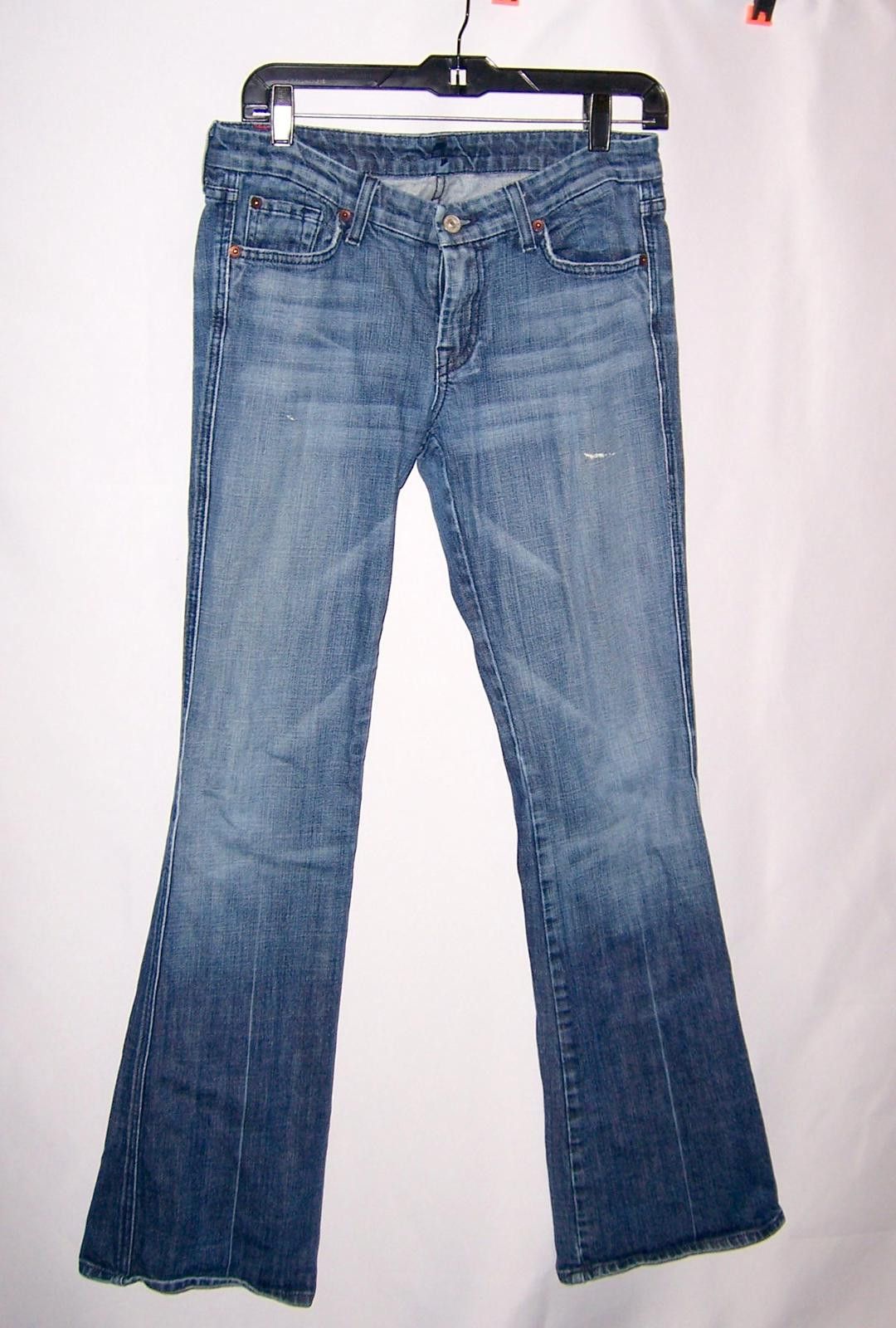7 For All Mankind 7 For All Mankind Flynt Boot Cut Jeans Women's 29" -Low Rise Size 29" - 1 Thumbnail