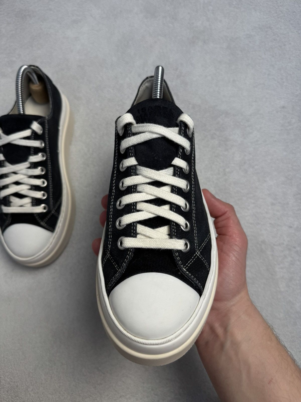 Isabel Marant Isabel Marant - Austen Low canvas sneakers size37 Size US 6.5 / IT 36.5 - 9 Thumbnail