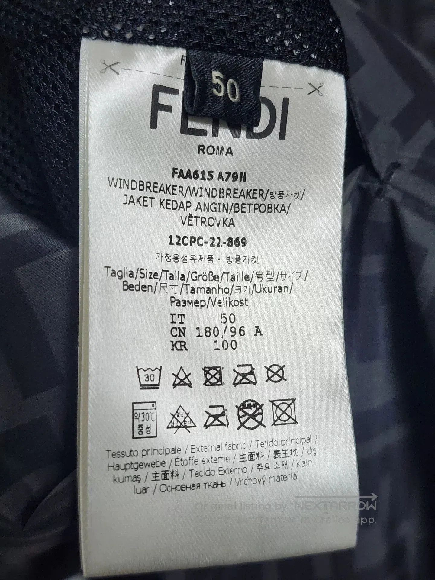 Fendi fendi fw22 dual. Size US M / EU 48-50 / 2 - 4 Thumbnail