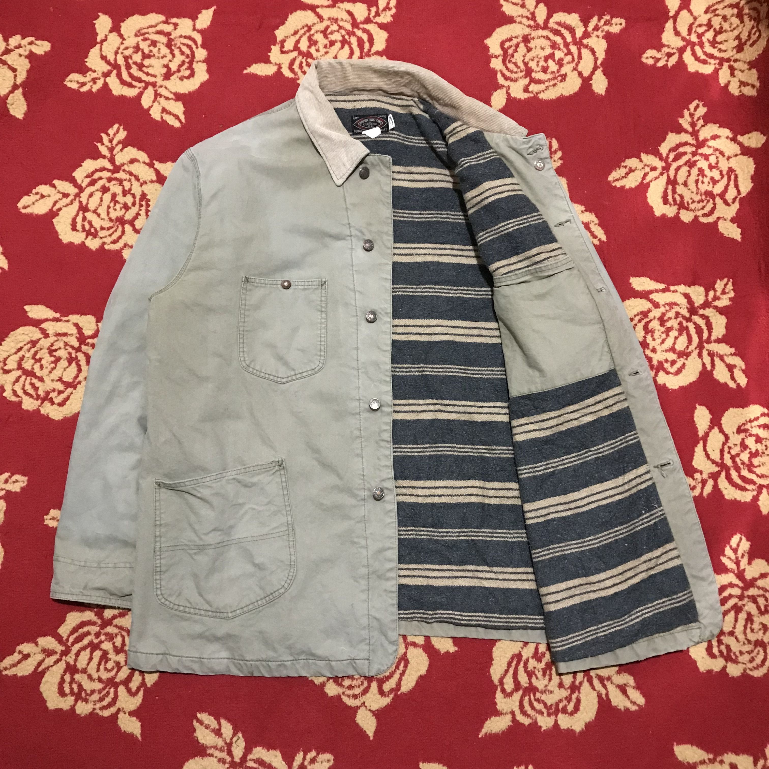 Diesel Vintage Blanket Lined Chore Coat Diesel Industry Size US XXL / EU 58 / 5 - 3 Thumbnail