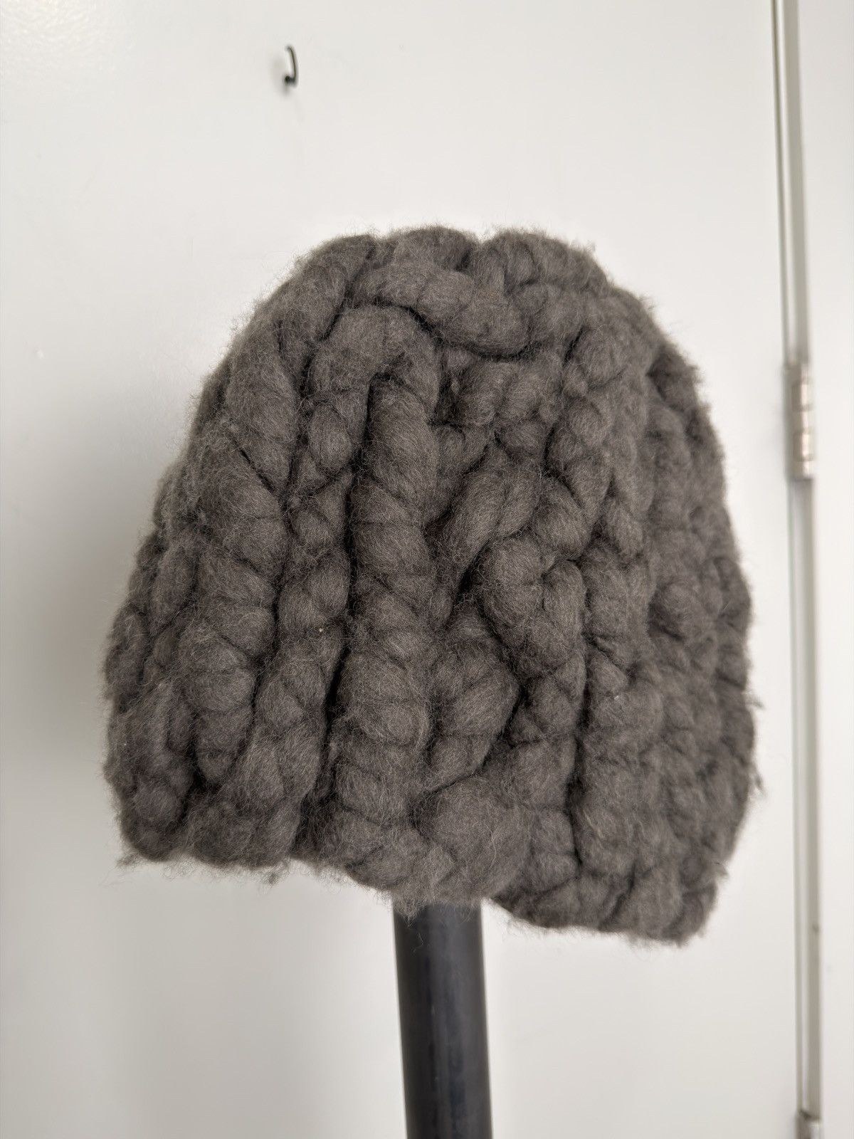 Rick Owens AW07 EXPLODER Chunky-Ribbed Beanie Size ONE SIZE - 3 Thumbnail