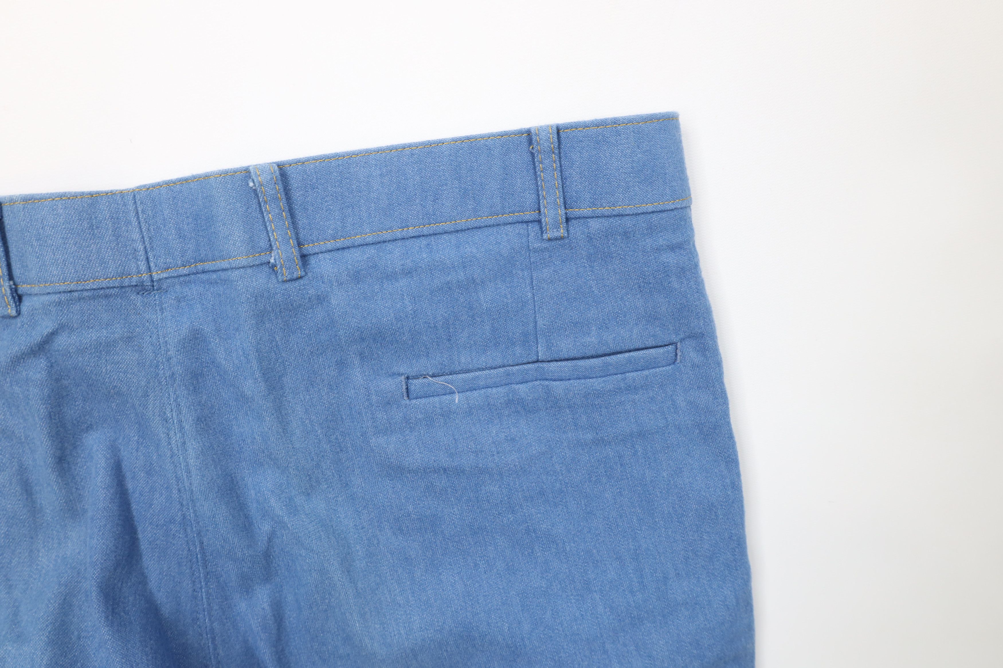 Vintage Vintage 70s Streetwear Wide Leg Bell Bottoms Jeans Blue USA Size US 38 / EU 54 - 14 Thumbnail