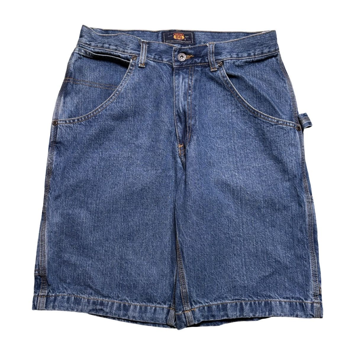Route 66 Vintage Y2K Route 66 Baggy Carpenter Jean Shorts Men's 32 Size US 32 / EU 48 - 2 Thumbnail