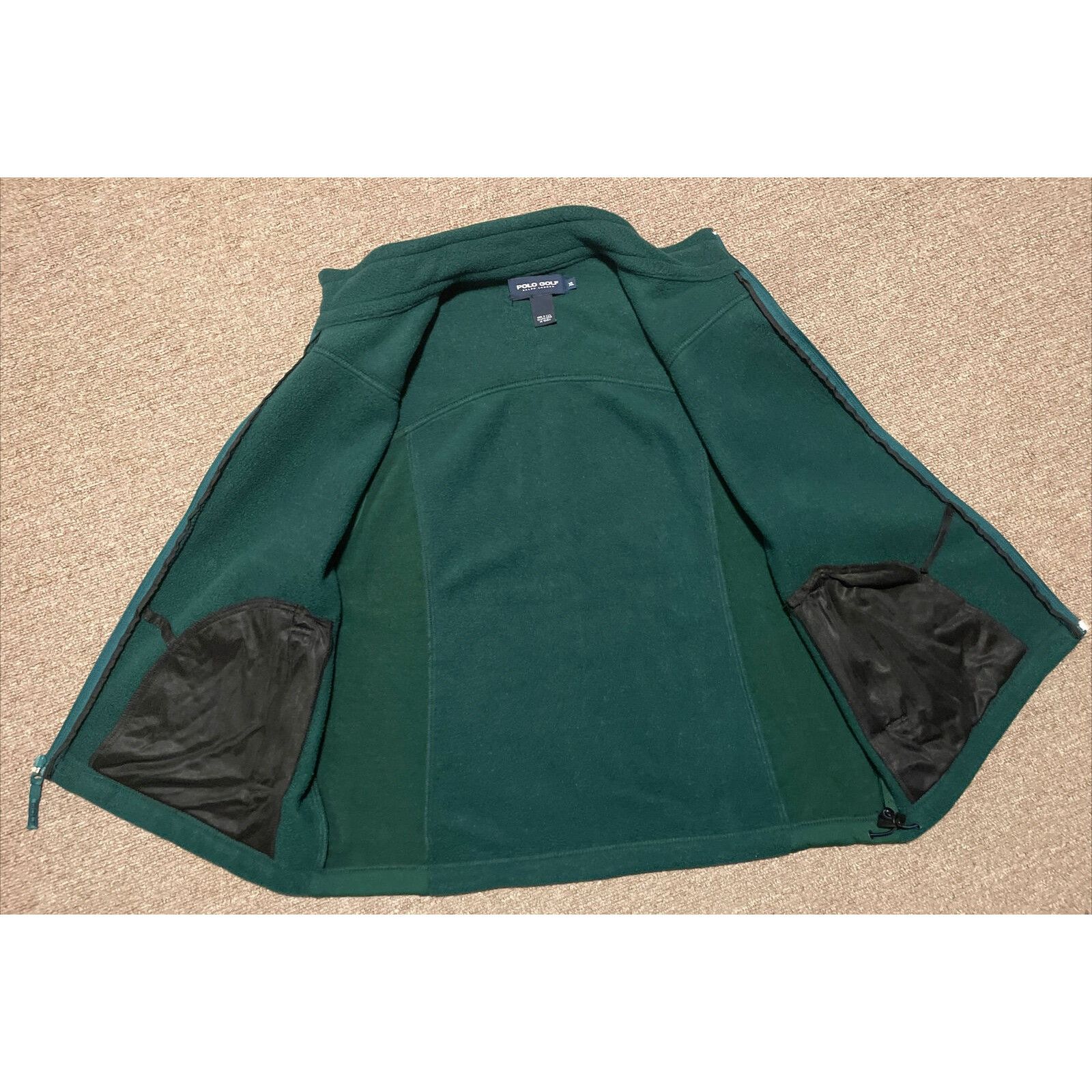 Polo Ralph Lauren Vintage 90s Mens XL Polo Sport Golf Ralph Lauren Full Zip Fl Size US XL / EU 56 / 4 - 3 Thumbnail