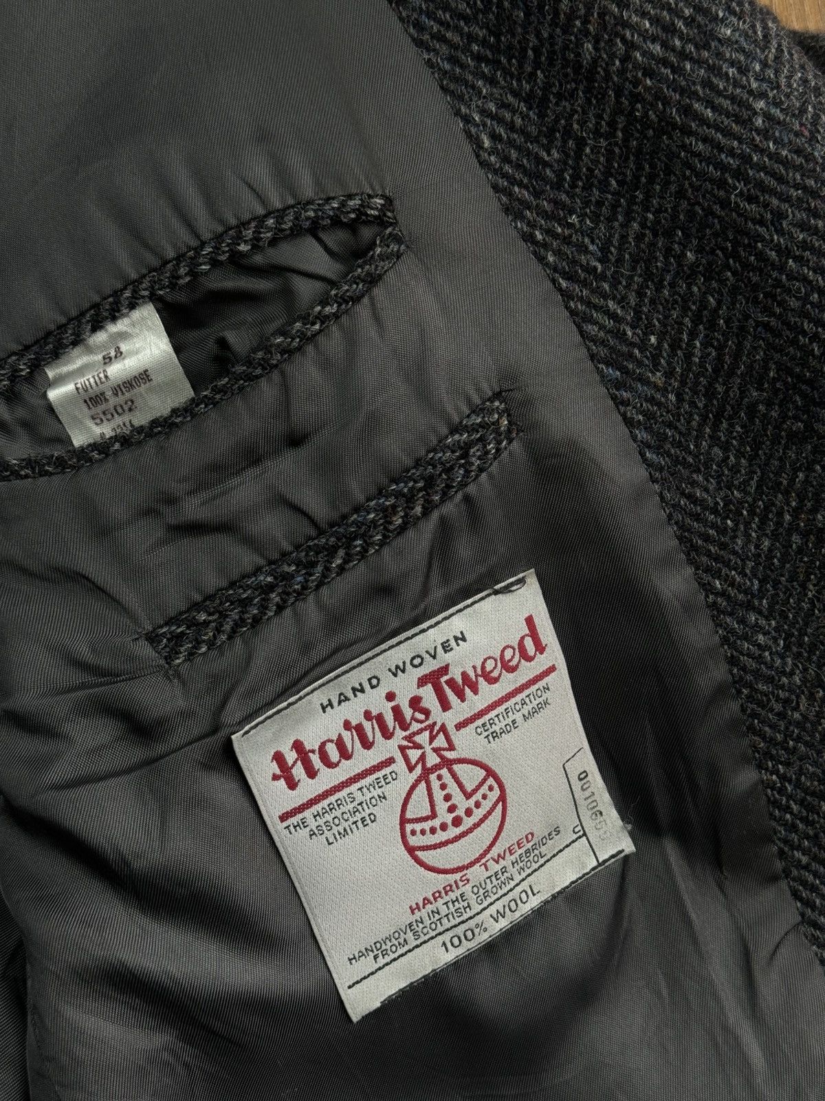 Harris Tweed Vintage wool blazer Harris Tweed original luxury item Size 50R - 2 Thumbnail