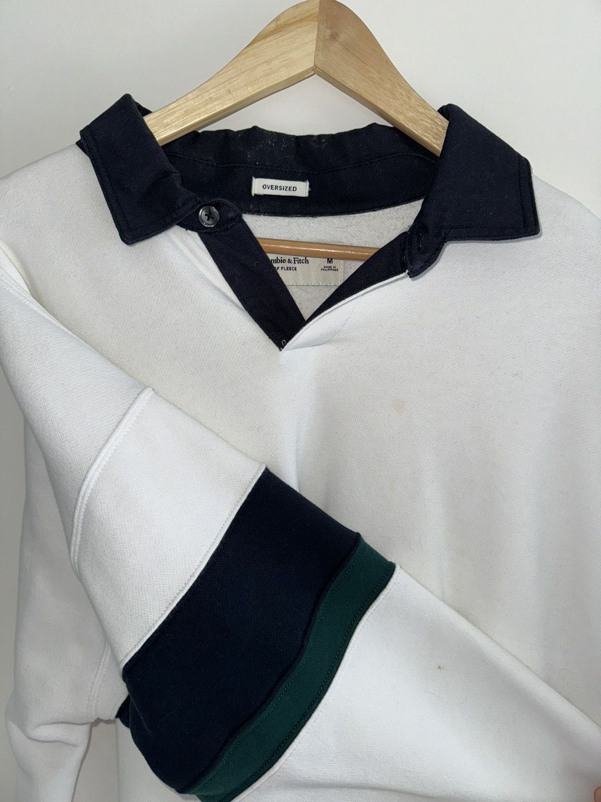 Abercrombie & Fitch Abercrombie rugby sweater Size US L / EU 52-54 / 3 - 2 Thumbnail