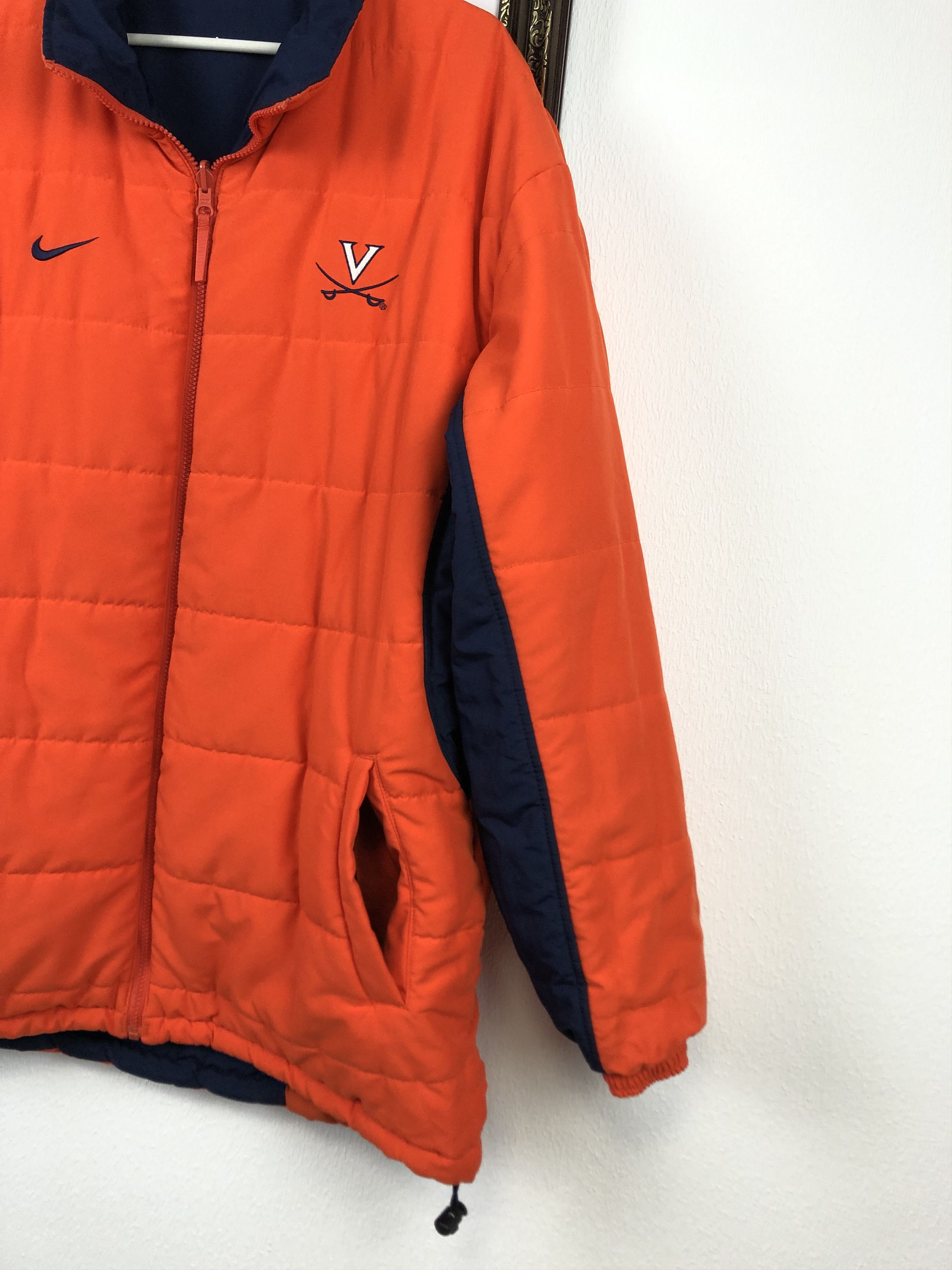 Nike Virginia Cavaliers 90's Jacket Double Sided Rare Hype Size US L / EU 52-54 / 3 - 21 Thumbnail