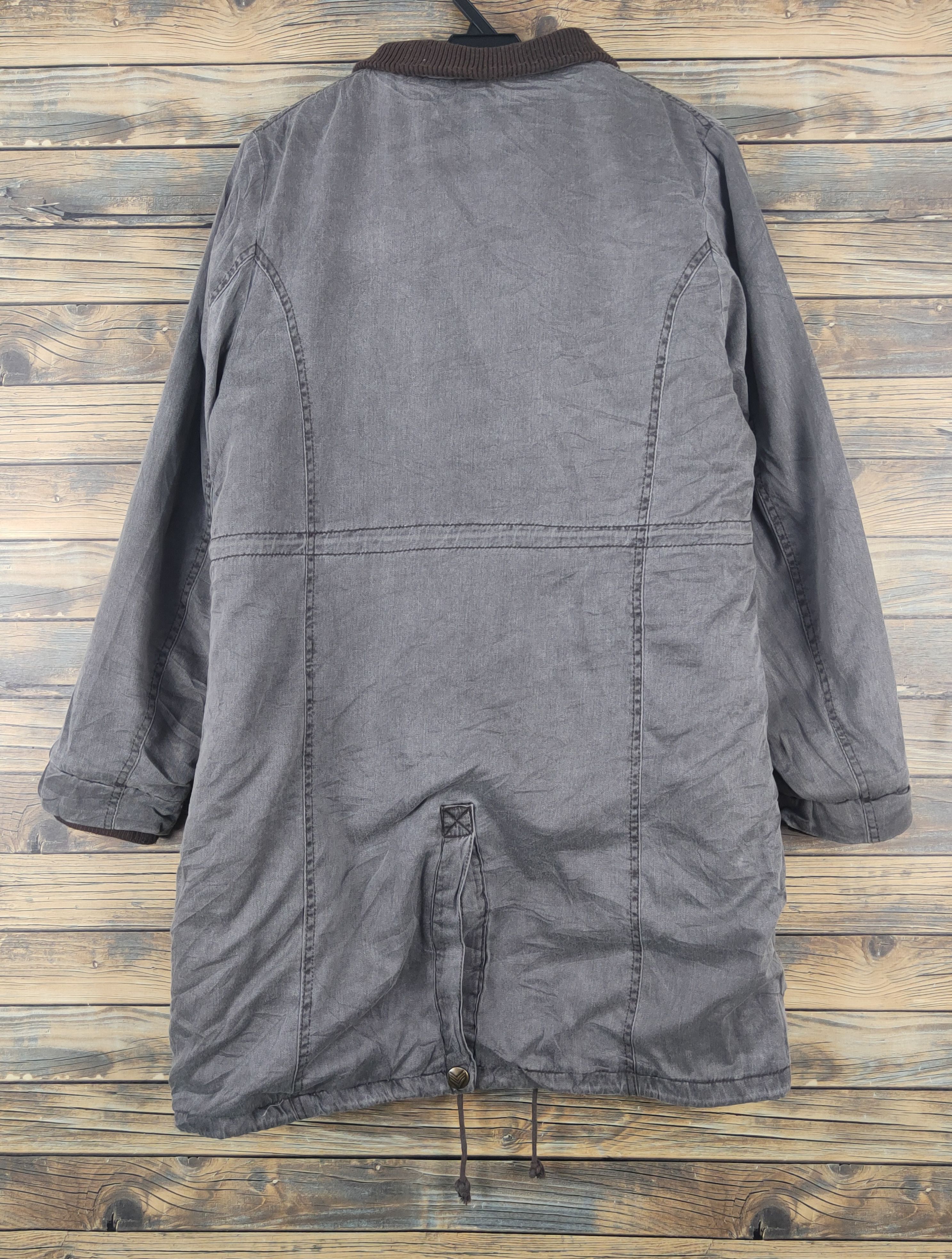 Japanese Brand × Vintage S.g.v Dark Gray Coats (Vintage Winter jacket) Size US L / EU 52-54 / 3 - 7 Thumbnail
