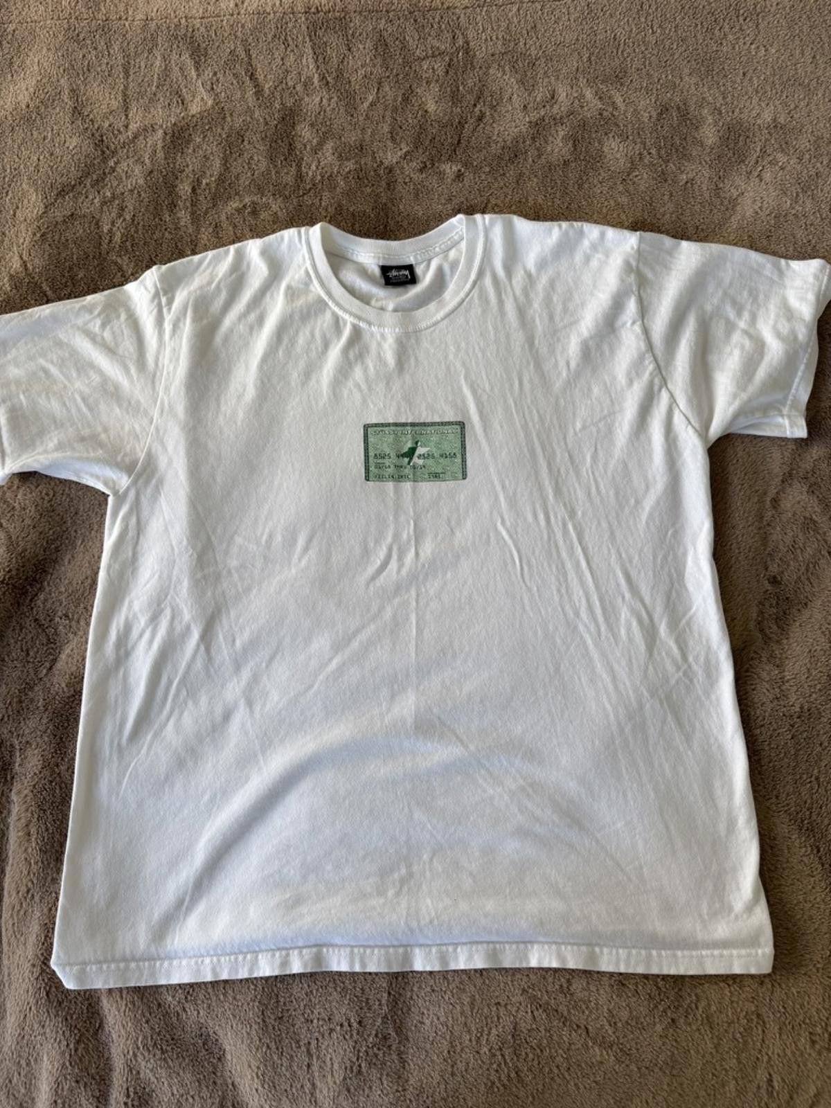 Stussy Stussy White Graphic T-Shirt Size XL Size US XL / EU 56 / 4 - 1 Thumbnail