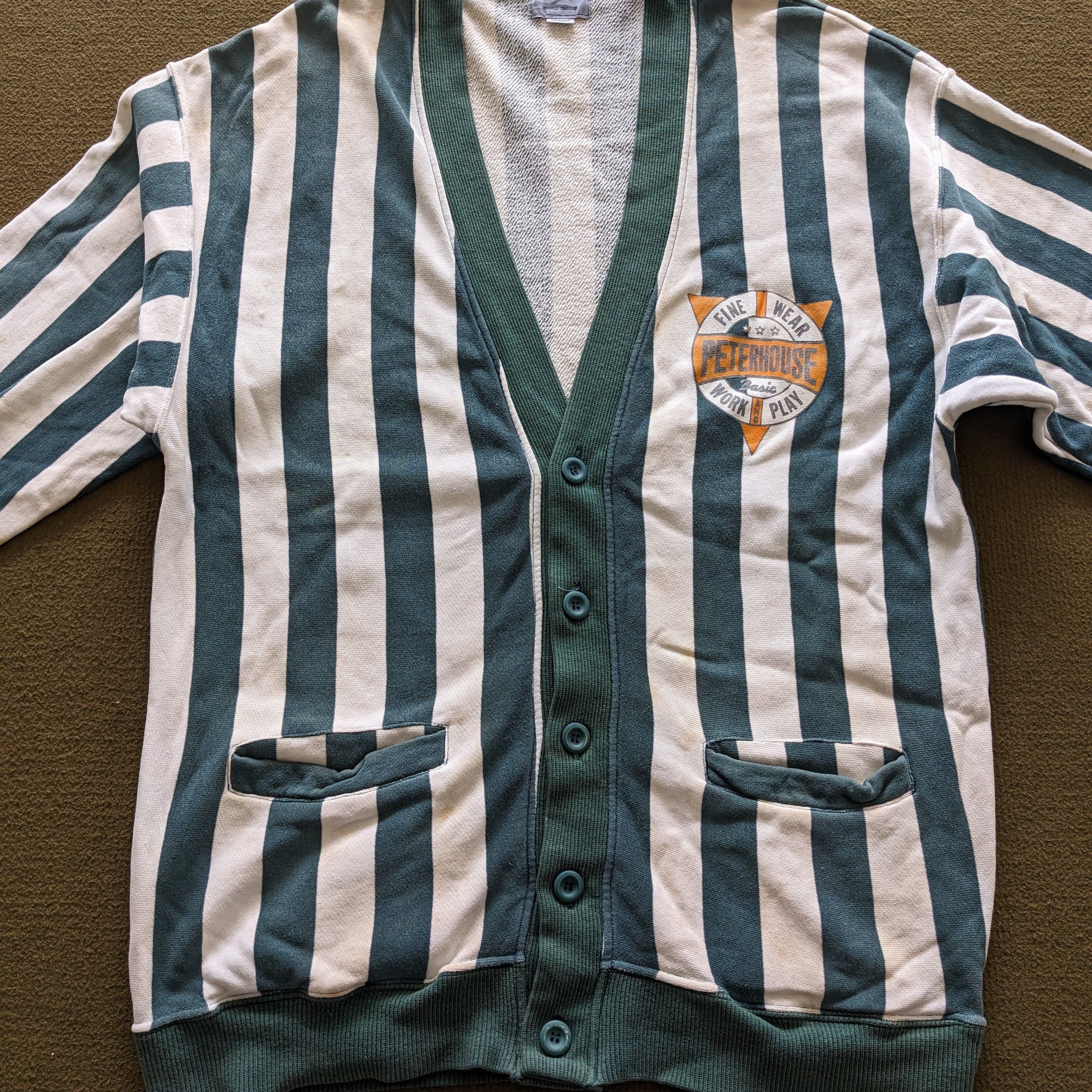 Vintage Vintage PETER HOUSE American Style Cardigan Size US M / EU 48-50 / 2 - 2 Thumbnail