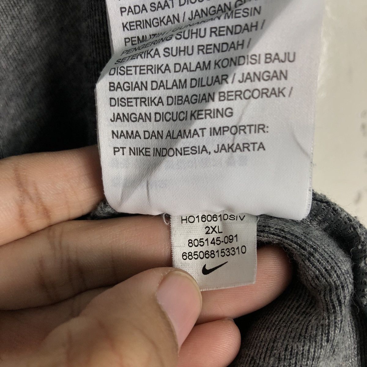 Nike 📌Vintage Zipper Jacket Running Sport Nike Size US XXL / EU 58 / 5 - 25 Thumbnail