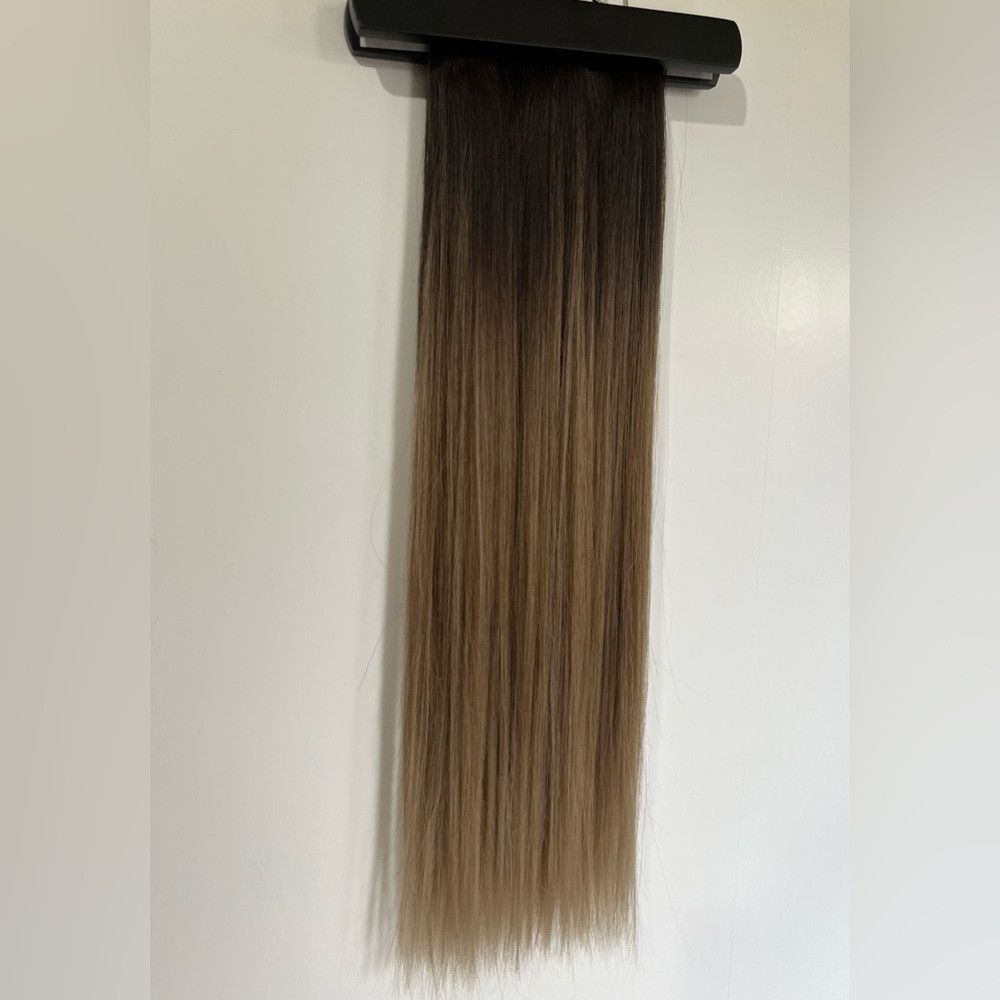Other 24 Inch Balayage Style Clip in Hair Extensions Brown to Li Size ONE SIZE - 1 Thumbnail