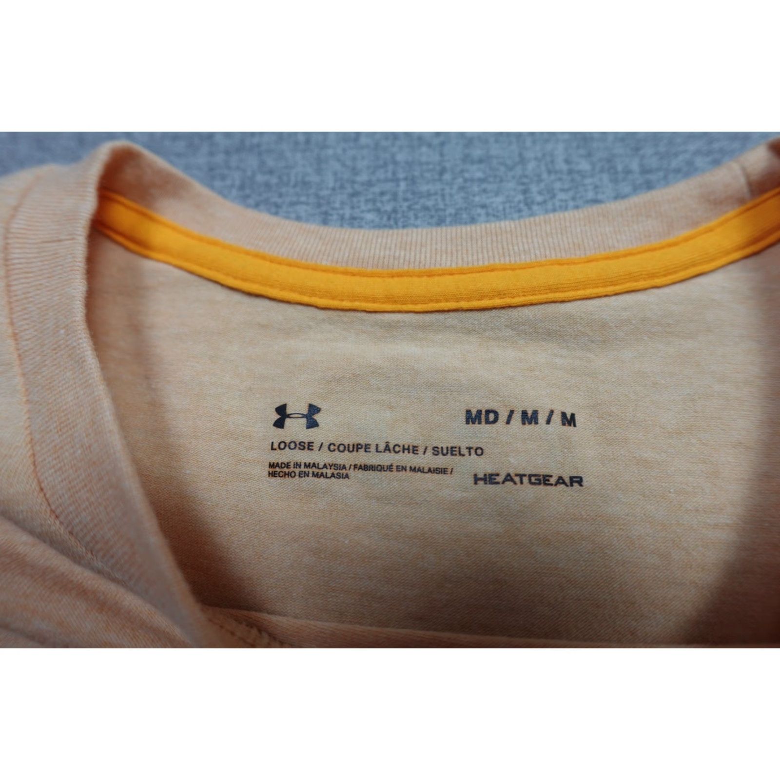 Under Armour Under Armour Shirt Mens Medium Project Rock Bull Graphic HeatGear Athletic Tee Sports Shirt Mens Medium Beige Size US M / EU 48-50 / 2 - 2 Thumbnail