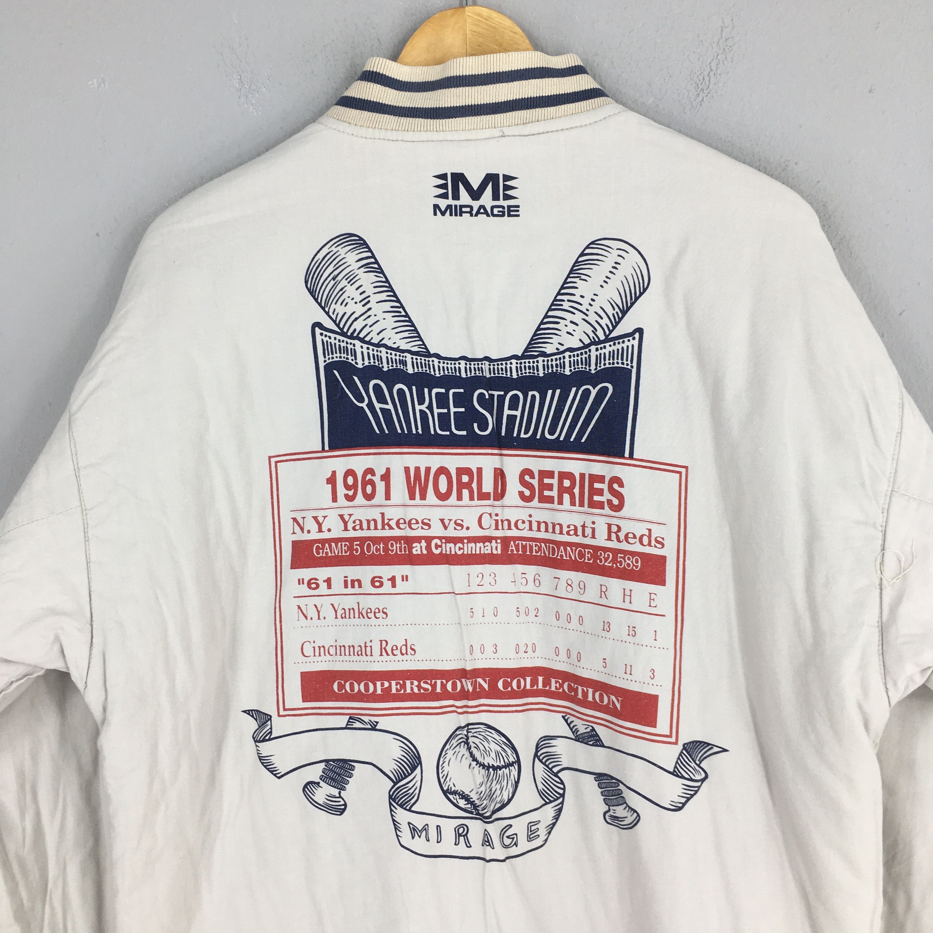MLB Vintage New York Yankees MLB Varsity Jacket Large Size US L / EU 52-54 / 3 - 12 Thumbnail