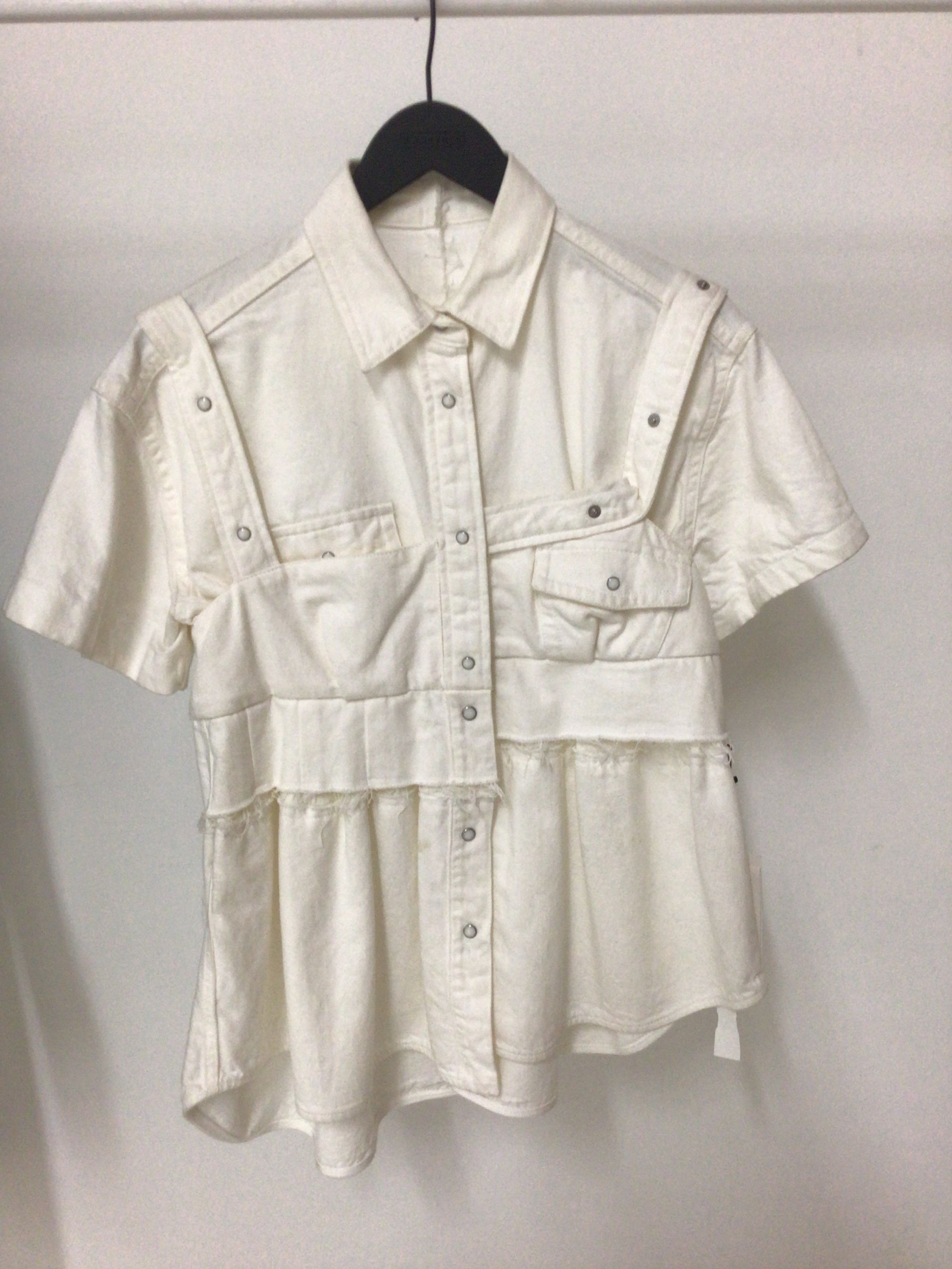 Sacai Sacai White Shirt Size S / US 4 / IT 40 - 1 Thumbnail