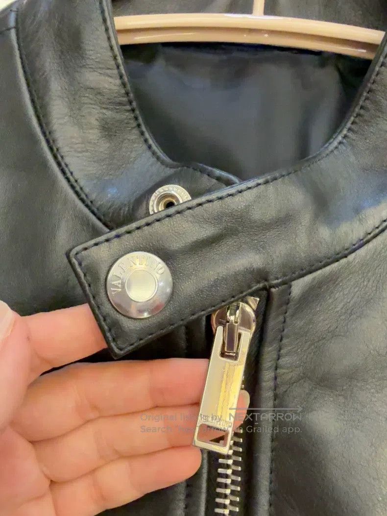 Valentino Valentino Men's leather jacket Size US S / EU 44-46 / 1 - 4 Thumbnail