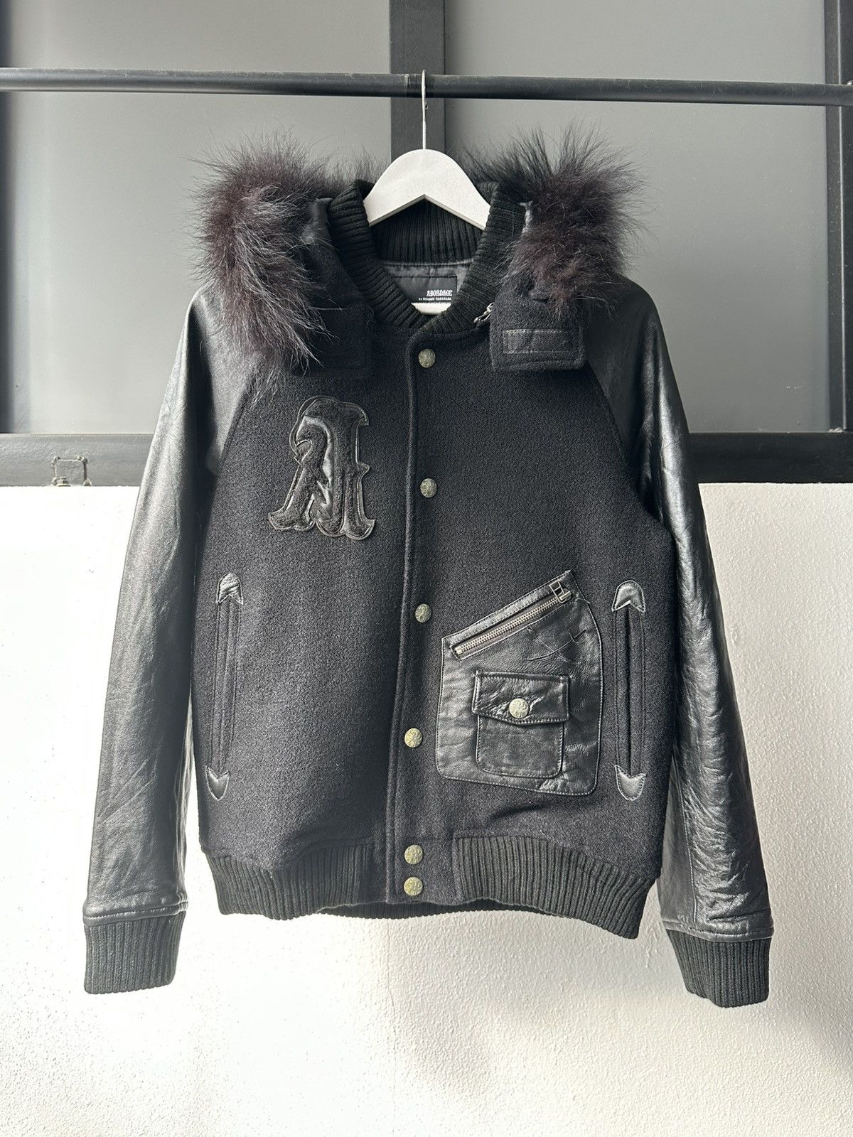 Roen 2013AW - ABORDAGE by Hiromu Takahara stadium leather jacket Size US M / EU 48-50 / 2 - 14 Thumbnail
