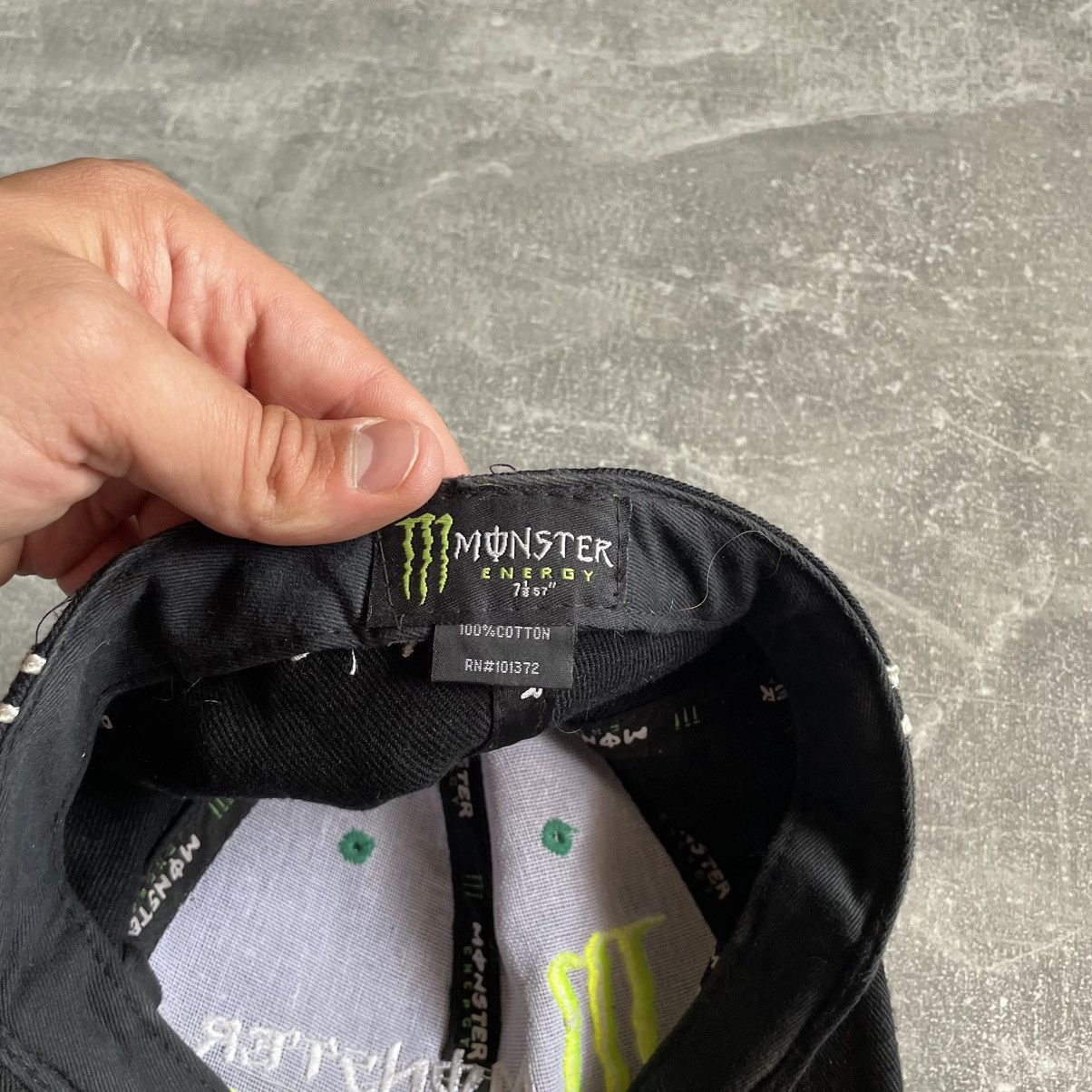 Japanese Brand Vintage Y2K Monster Energy Cap moto hat Japan ninja racing Size ONE SIZE - 5 Thumbnail