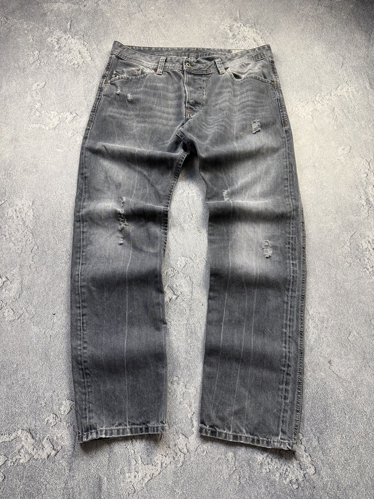 Diesel Vintage Diesel Jeans Distressed Faded Flared Wide Baggy Y2K Size US 34 / EU 50 - 1 Thumbnail