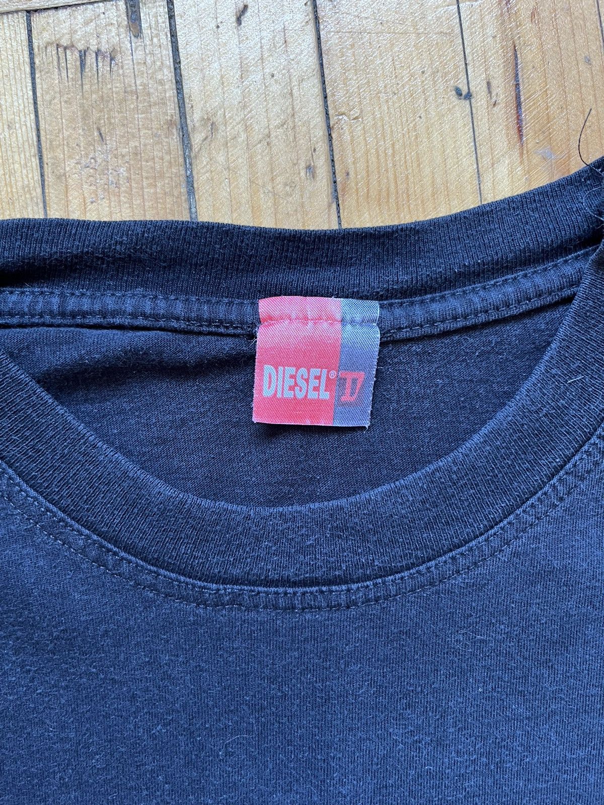 Diesel Vintage Diesel Avant Garde 90's Streetwear Big Logo Tee Size US M / EU 48-50 / 2 - 3 Thumbnail