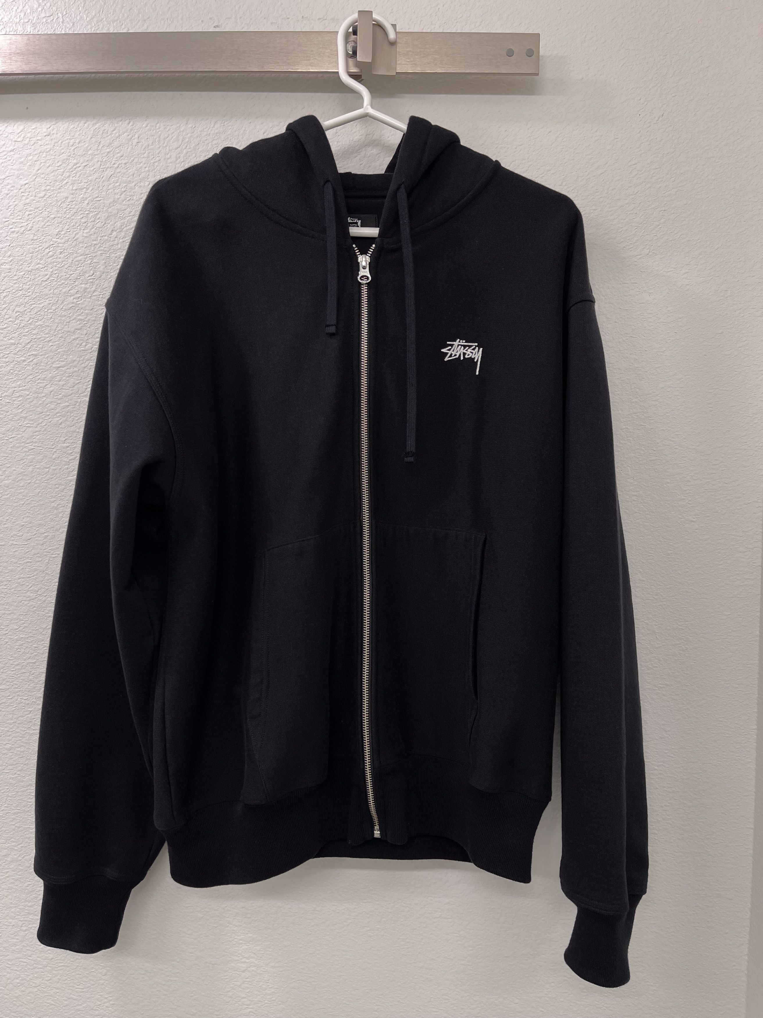 Stussy Stussy Double Face Label Zip Hood | Grailed