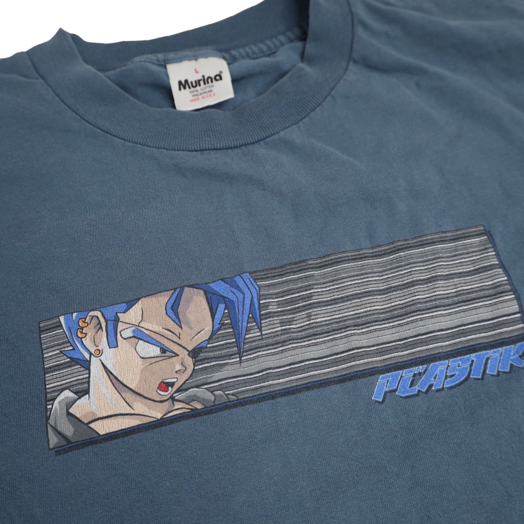 Logo 7 VINTAGE Plastik Anime Bogo Box Logo Graphic T Shirt Shirt Mens XL Blue 90s Anime Bogo Box Logo Graphic T Shirt Size US L / EU 52-54 / 3 - 5 Thumbnail