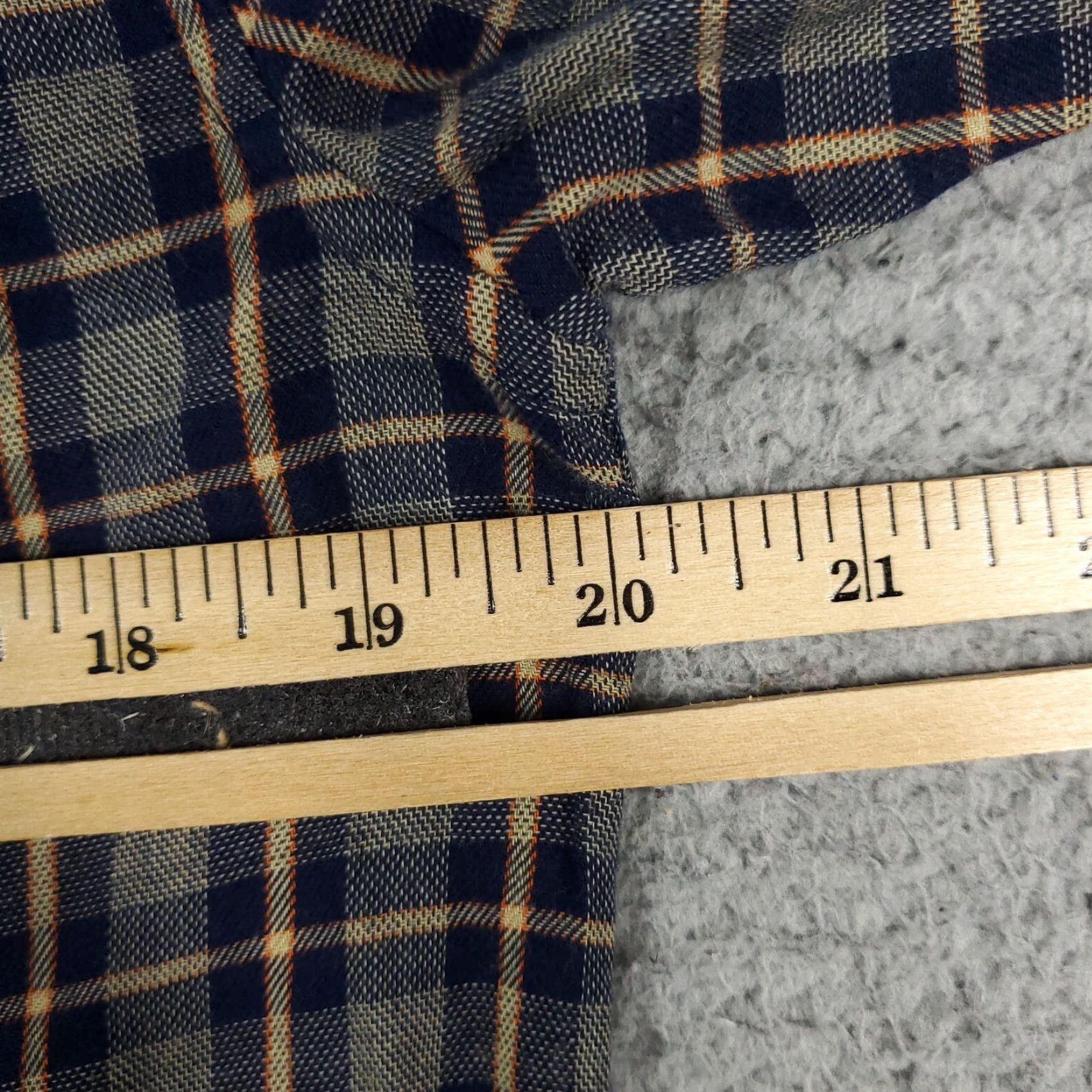 Lucky Brand Lucky Brand Shirt Mens Small Gray Blue Plaid Button-Up Long Sleeve Size US S / EU 44-46 / 1 - 5 Thumbnail