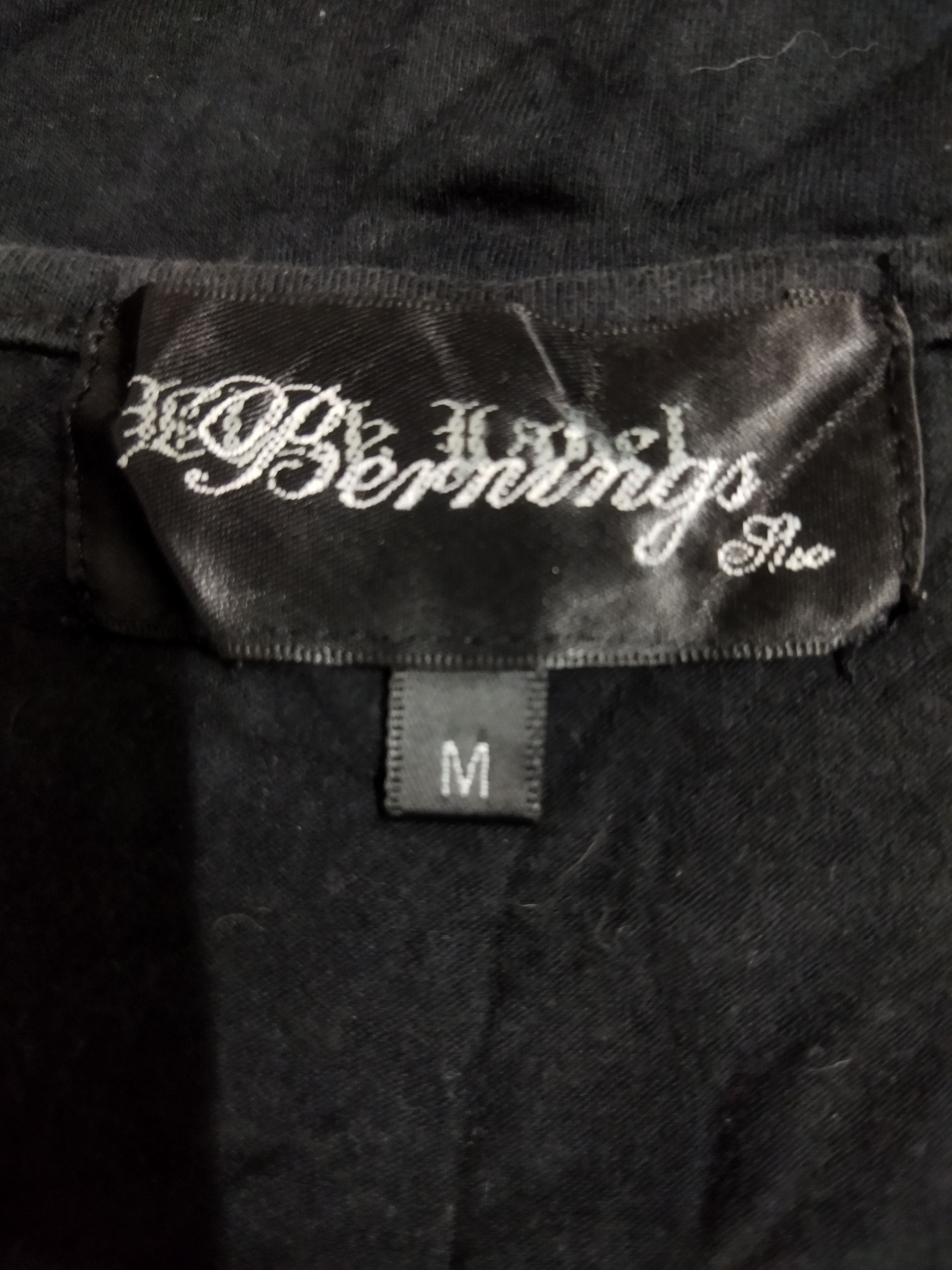 Japanese Brand Bernings Sho Black Label Tee Size M / US 6-8 / IT 42-44 - 3 Thumbnail