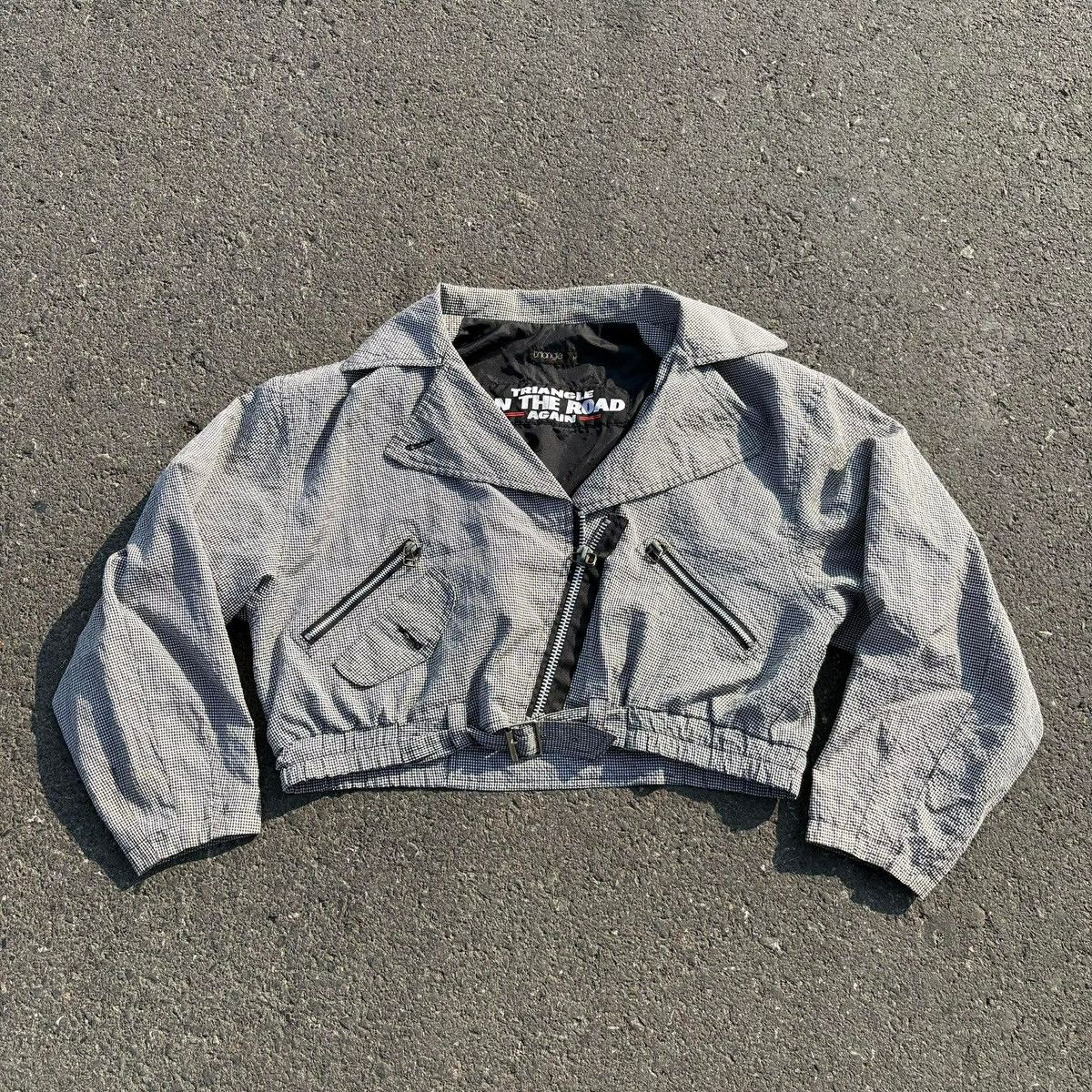 If Six Was Nine Triangle Jacket , Ladies Jacket , Unique Design , Size L Size L / US 10 / IT 46 - 1 Thumbnail