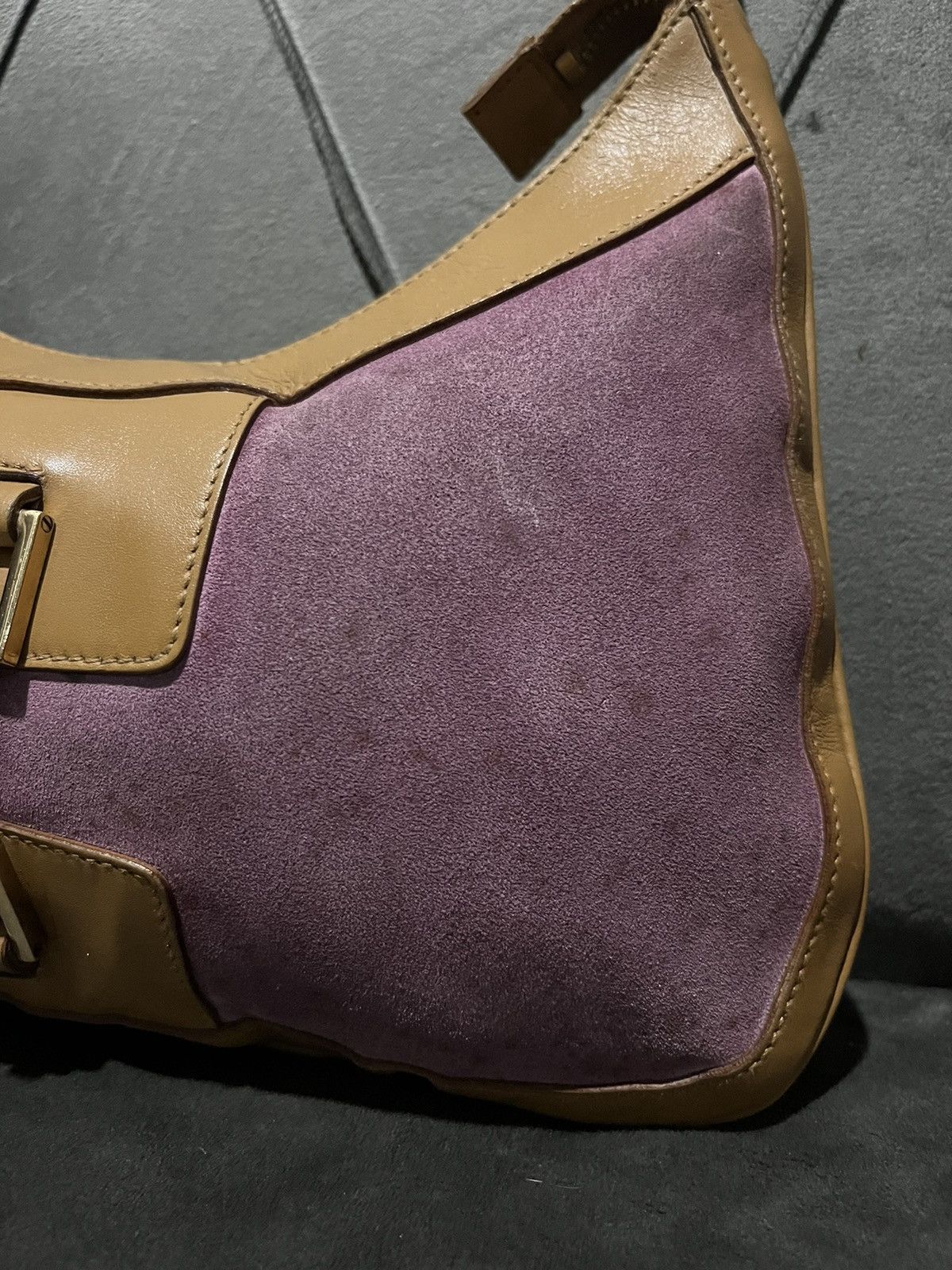 Gucci Authentic GUCCI Suede Jackie Shoulder Bag Size ONE SIZE - 9 Thumbnail