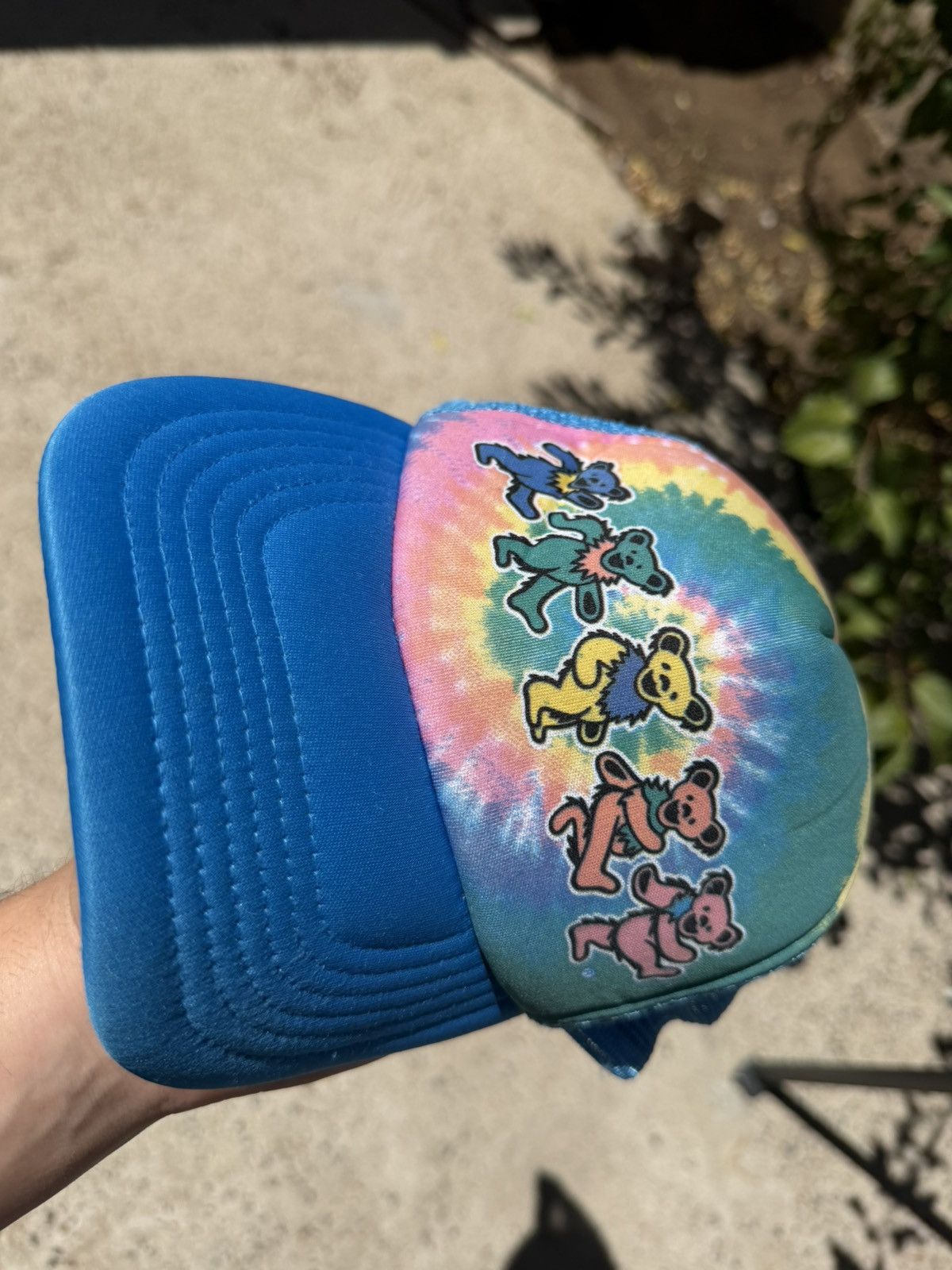 Liquid Blue Vintage Liquid Blue Grateful Dead Dancing Bears Trucker Hat Size ONE SIZE - 5 Thumbnail