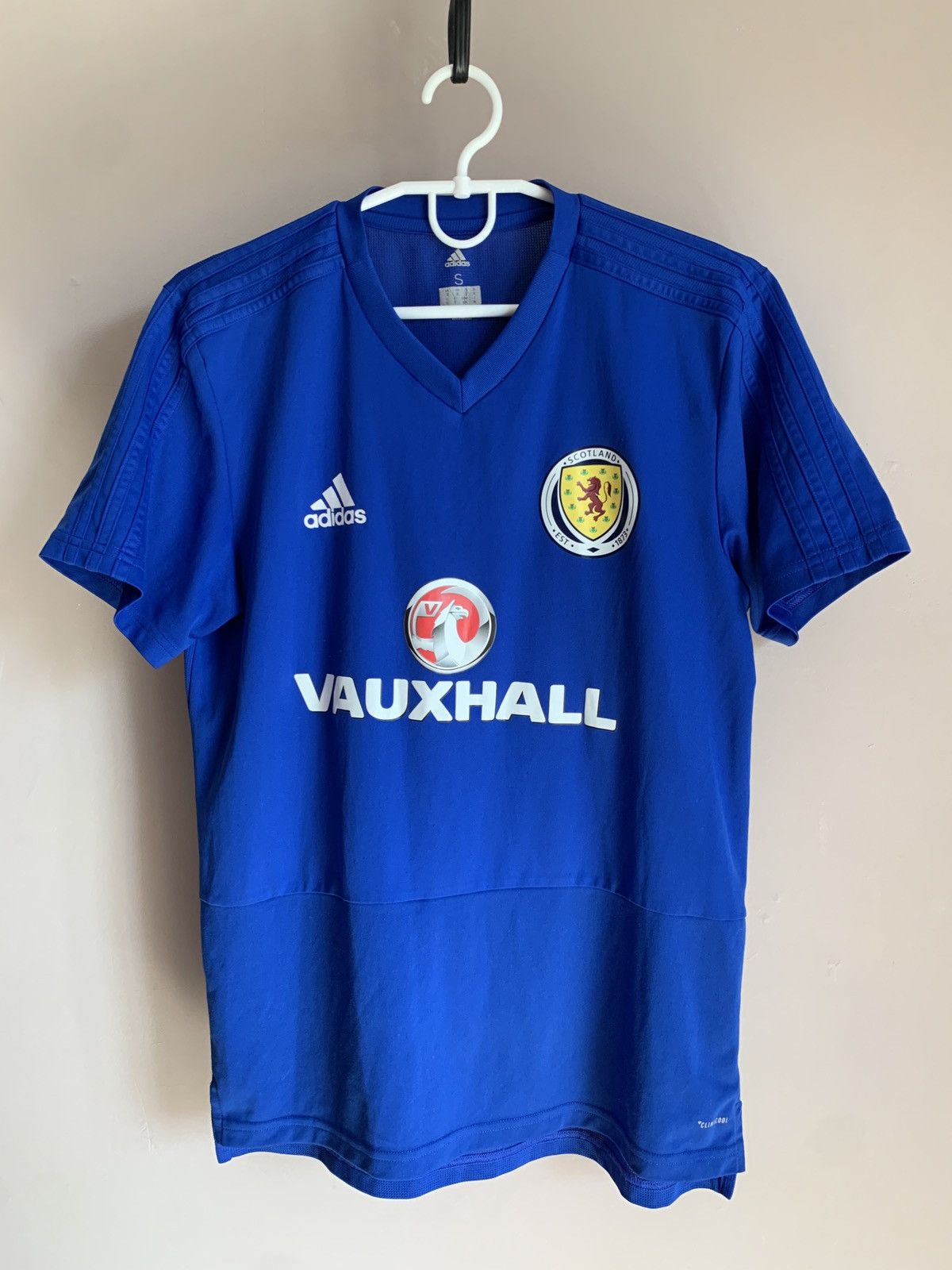 Adidas Scotland 2017 Football Shirt Adidas Soccer Jersey Size S Size US S / EU 44-46 / 1 - 1 Thumbnail