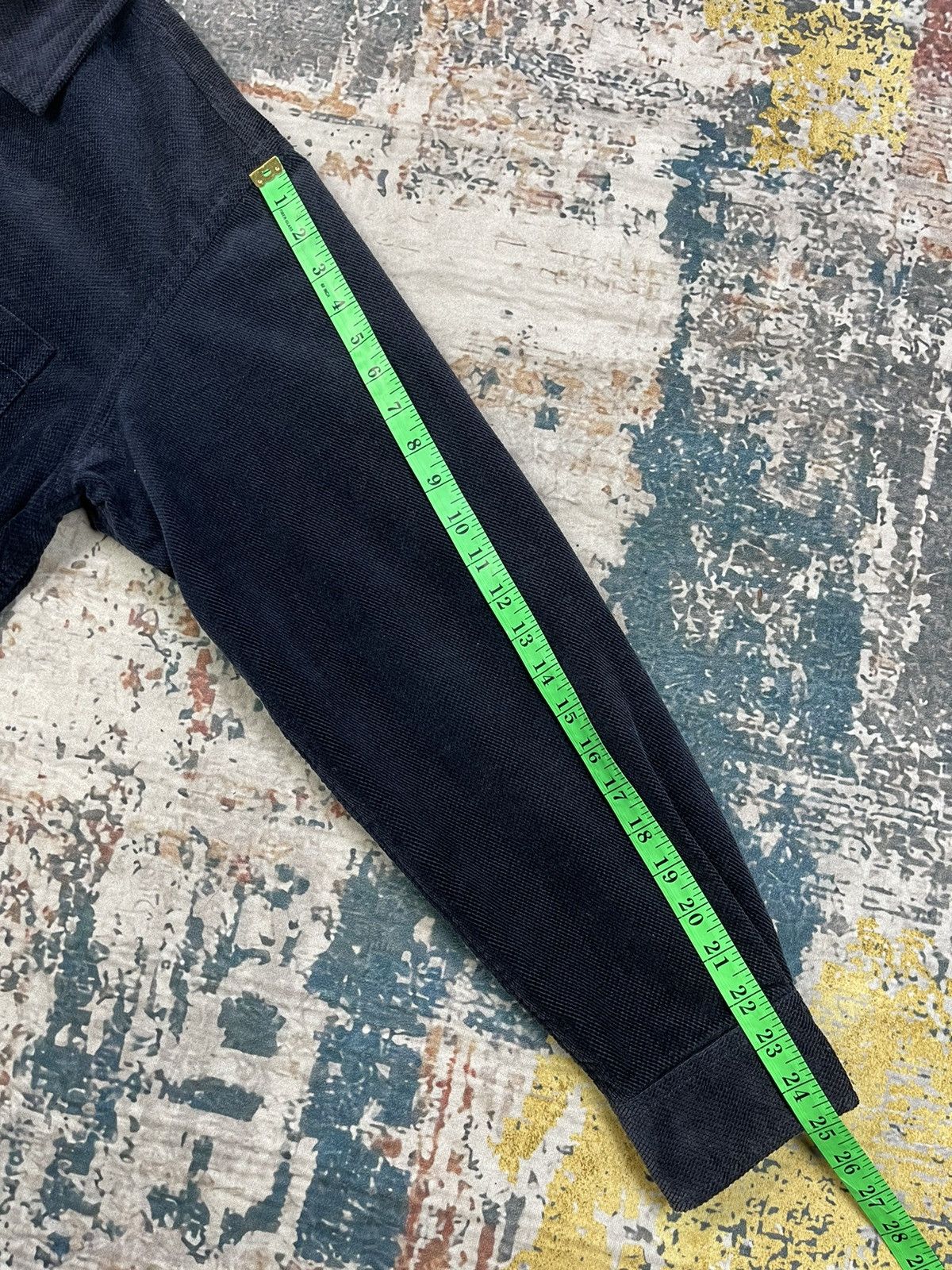 Chaps Ralph Lauren Chaps Navy Corduroy Zipper Cord Workshirt Size US L / EU 52-54 / 3 - 14 Thumbnail