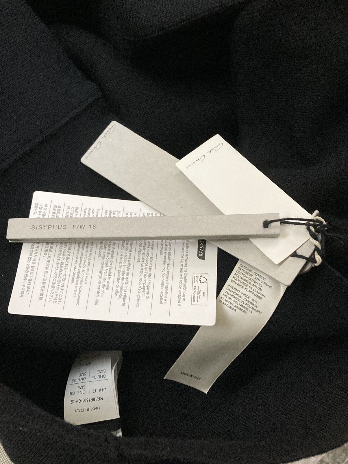 Rick Owens NEVER WORN Rick Owens deconstructed long knitted sweater Size US M / EU 48-50 / 2 - 10 Thumbnail