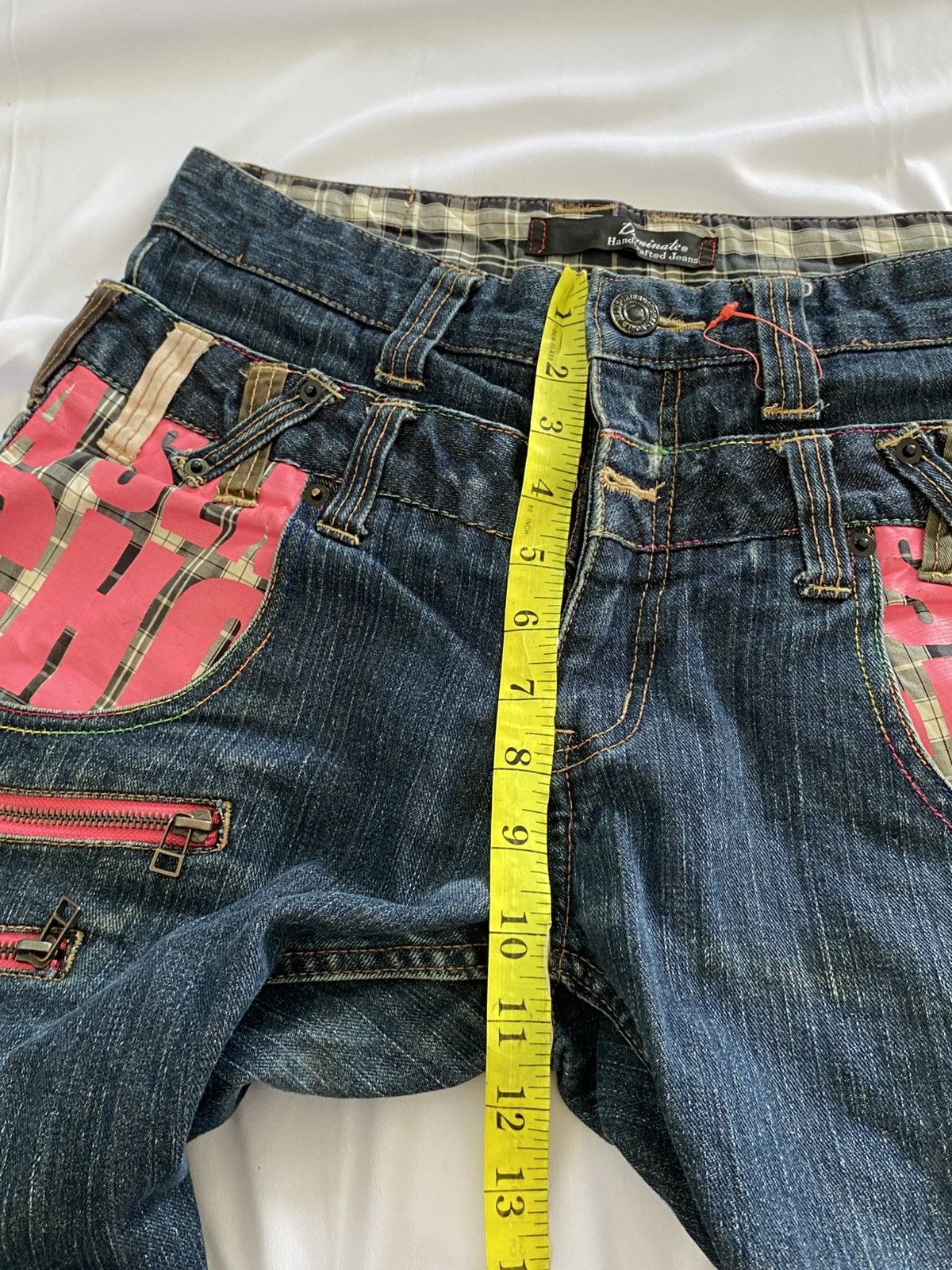 Japanese Brand × Le Grande Bleu (L.G.B.) double waist dominate jeans pant grunge style y2k Size US 31 - 10 Thumbnail