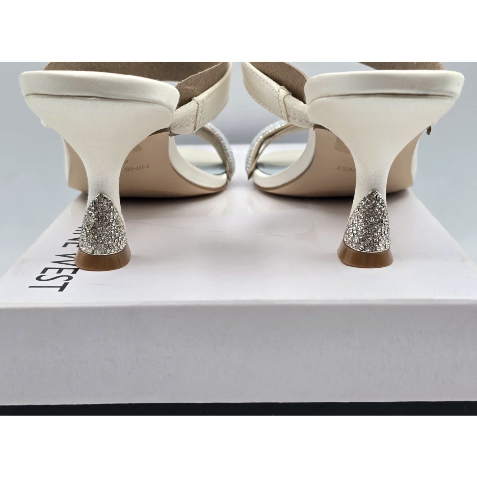 Nine West Nine West Women's Shimme Dress Sandal - NEW In Box - Size 5 M - Ivory Size S / US 4 / IT 40 - 7 Thumbnail
