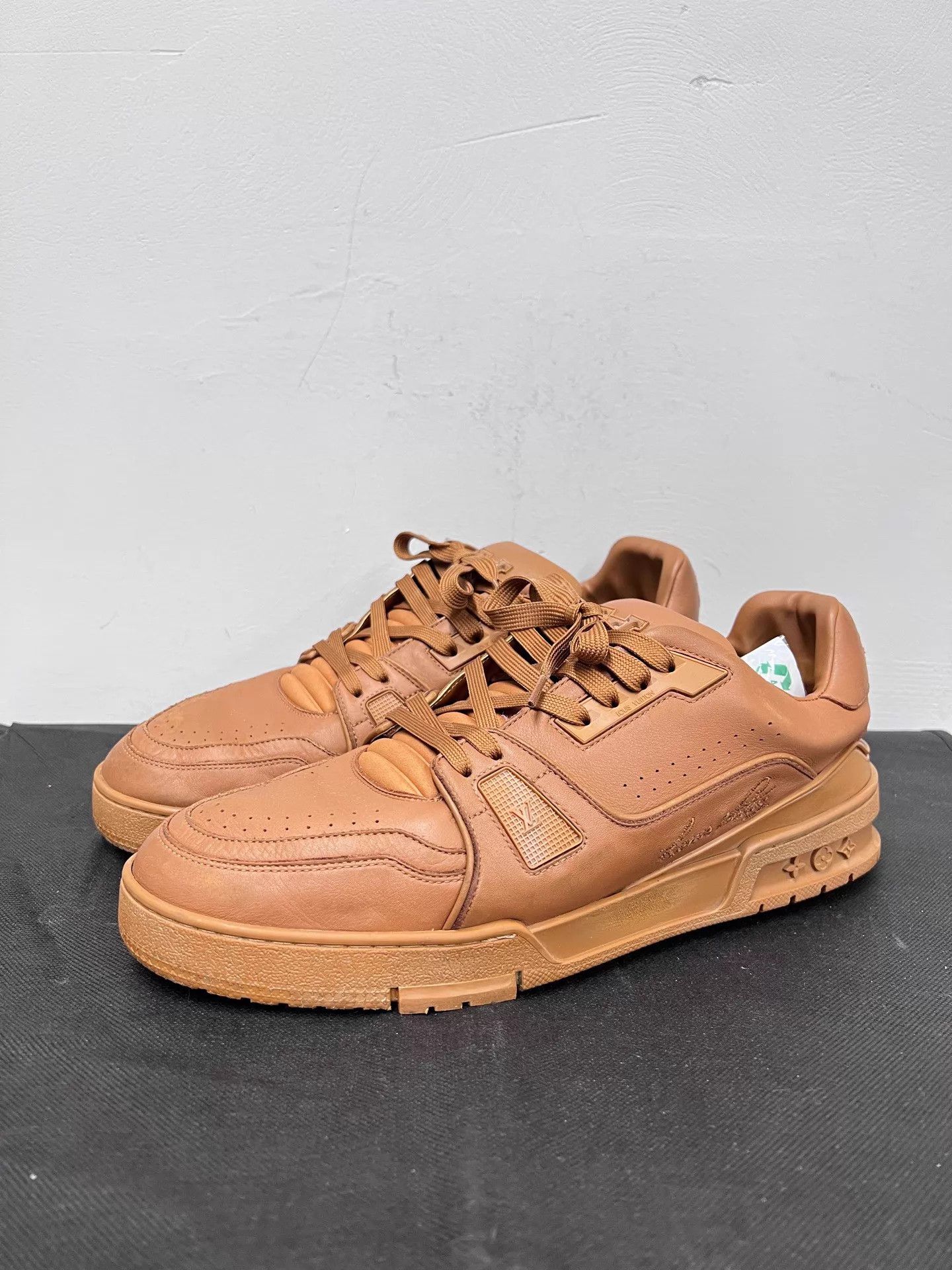 Louis Vuitton Lv Trainer Distressed Brown UK10/44 Size US 11 / EU 44 - 1 Thumbnail