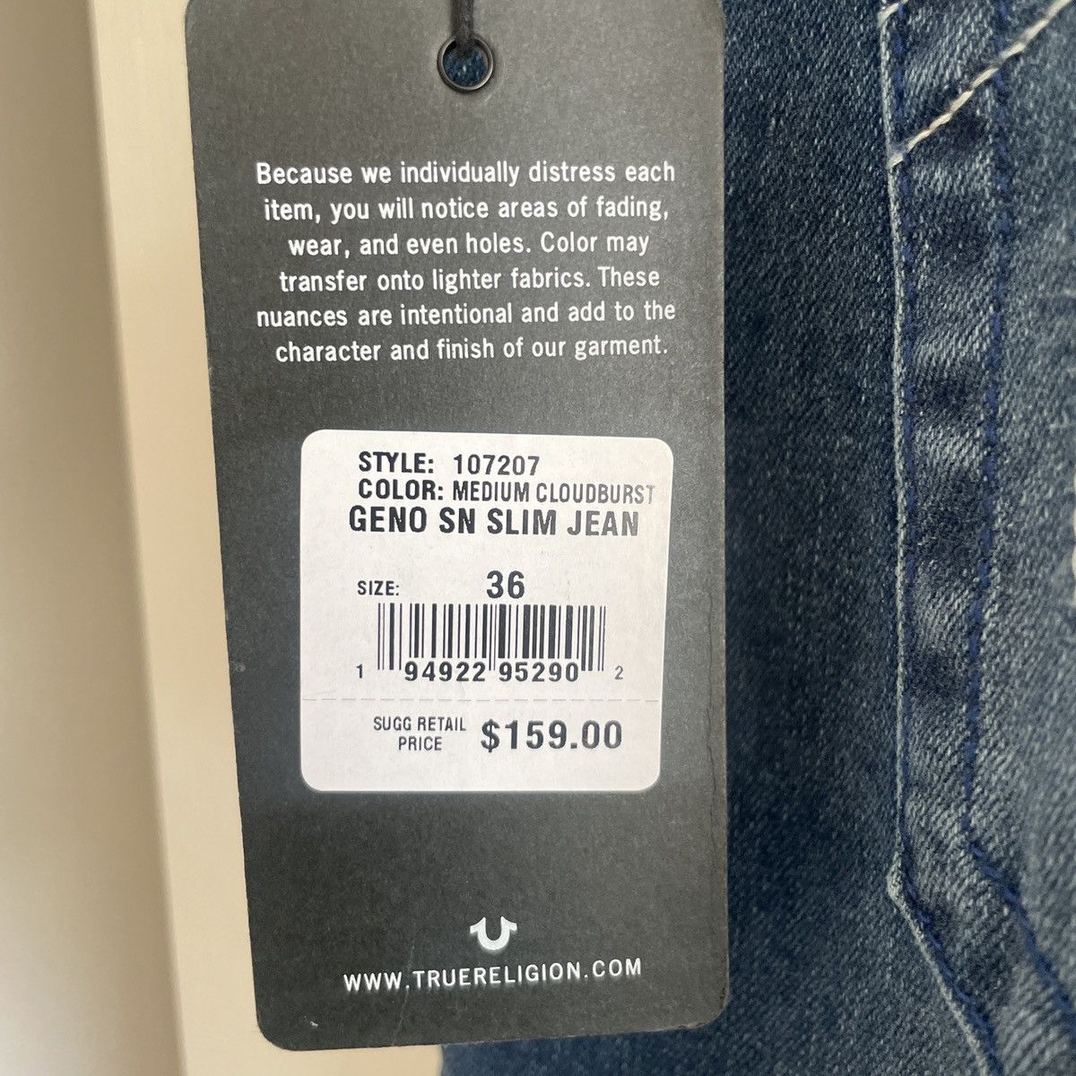 True Religion True Religion Blue Denim Size US 36 / EU 52 - 6 Thumbnail