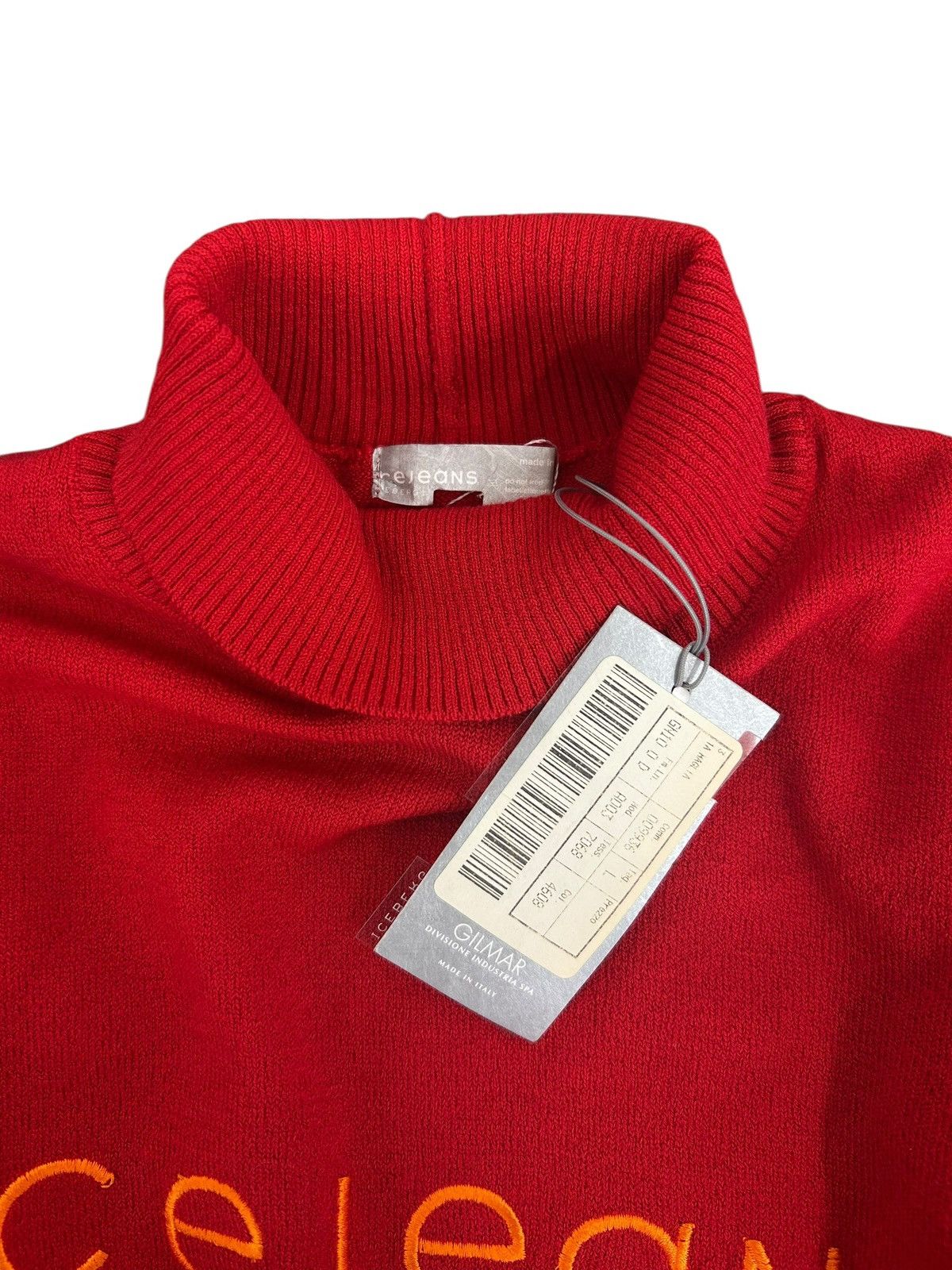 Iceberg Iceberg Women’s Embroidered Wool-Blend Knit Sweater - NWT Size L / US 10 / IT 46 - 4 Thumbnail
