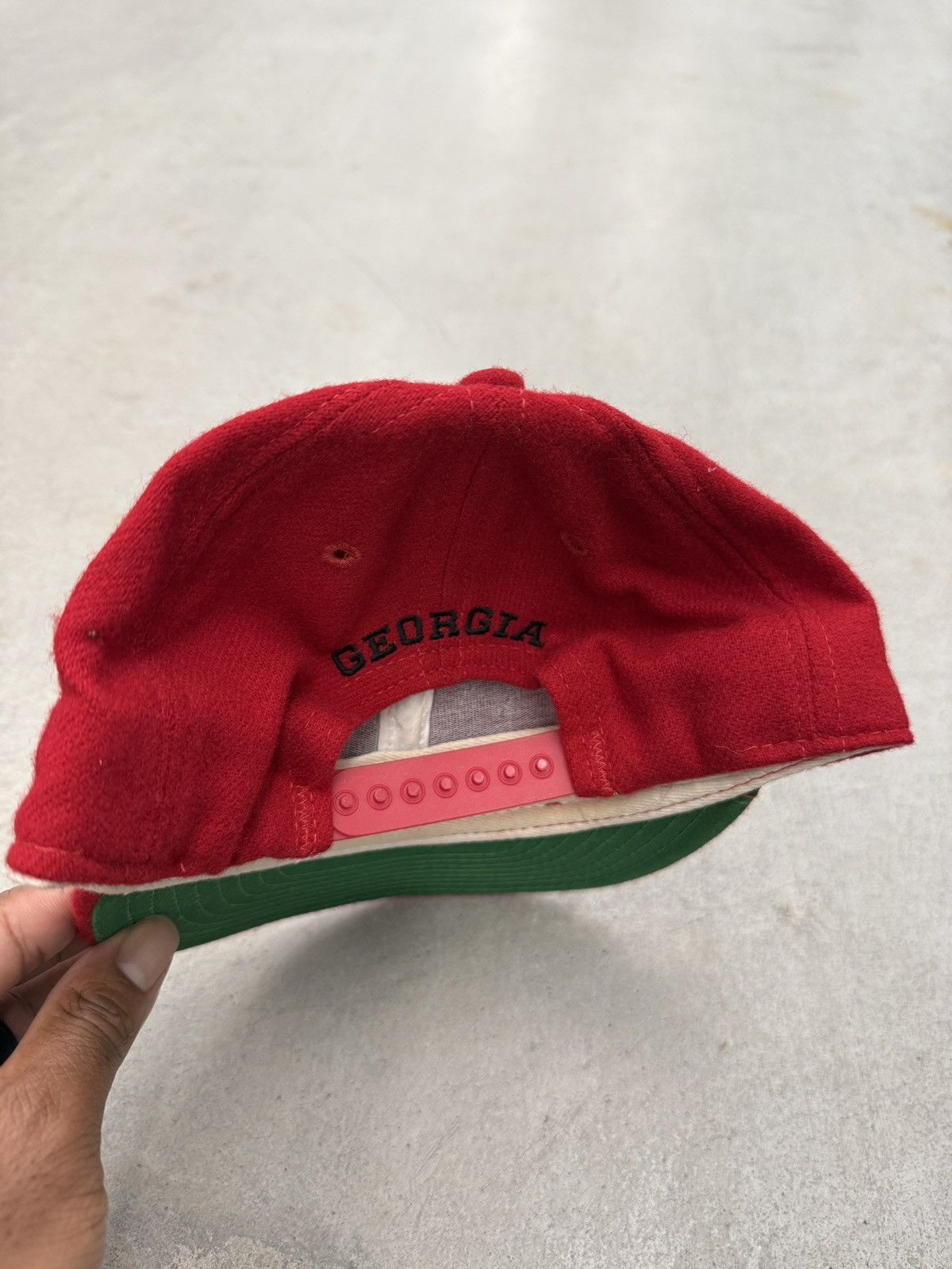 Vintage Vintage 90s Georgia Bulldogs Wool SnapBack Size ONE SIZE - 2 Thumbnail