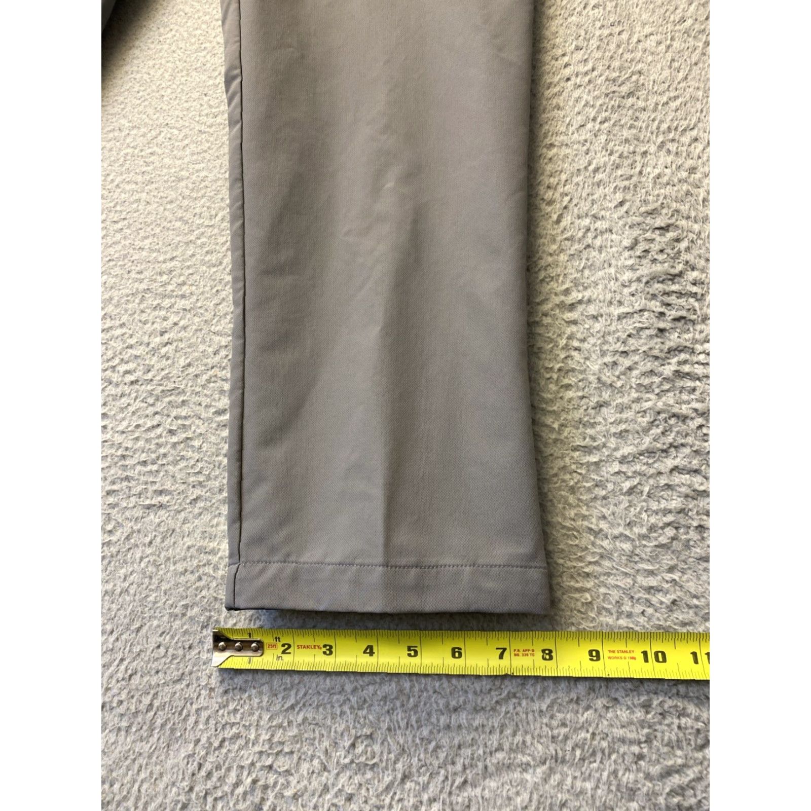 Banana Republic Banana Republic Golf Pants 40x29 Gray Slim Stretch Wicking Flat Front Mens Size US 40 / EU 56 - 6 Thumbnail