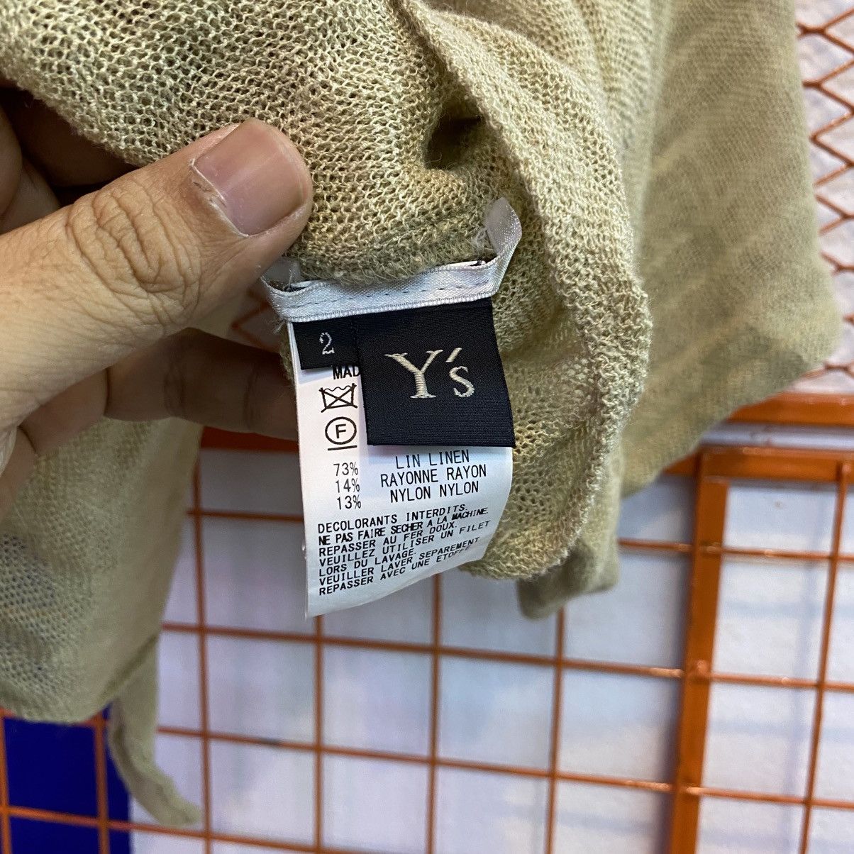 Yohji Yamamoto Vintage Yohji Yamamoto Blouse Designer Japanese Brand Size S / US 4 / IT 40 - 4 Thumbnail