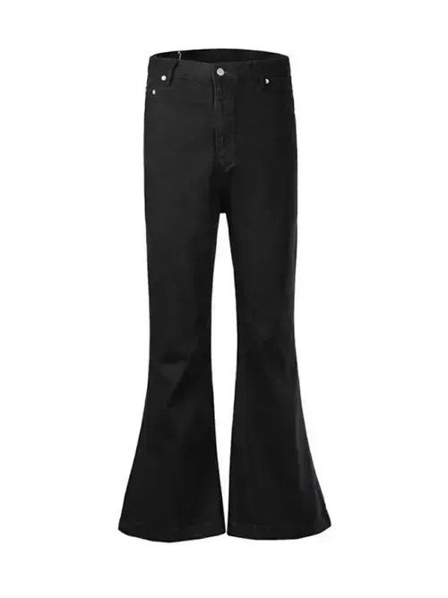 Designer × Japanese Brand × Jean yuppie vibe flared jeans Size US 30 / EU 46 - 2 Thumbnail