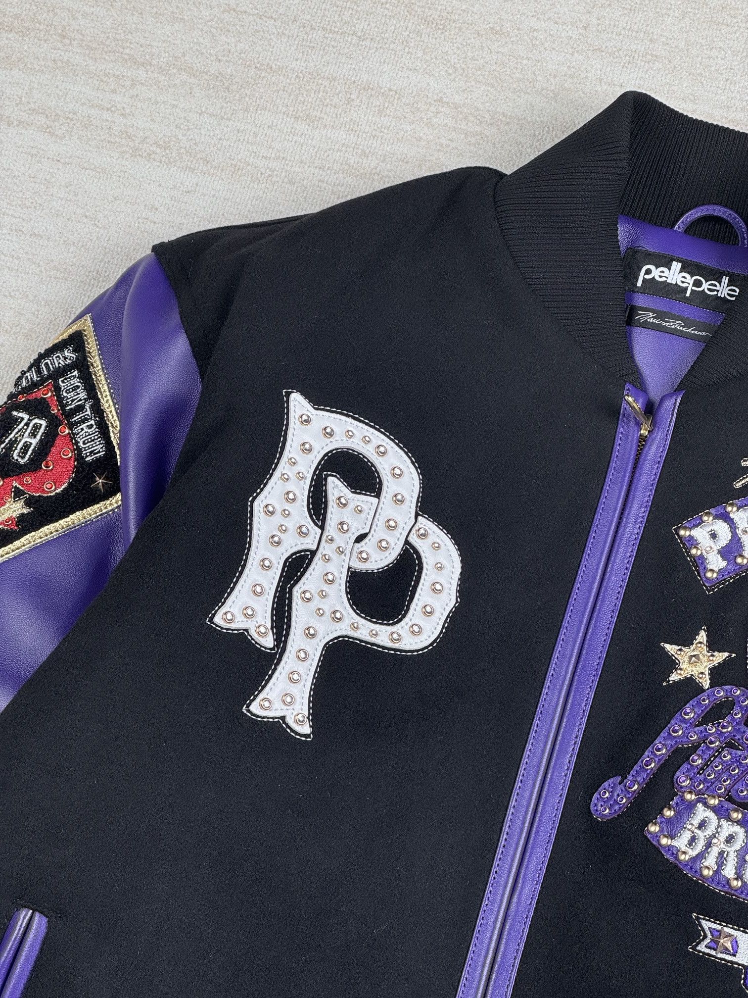 Pelle Pelle pelle pelle american bruiser varsity jacket Size US L / EU 52-54 / 3 - 4 Thumbnail