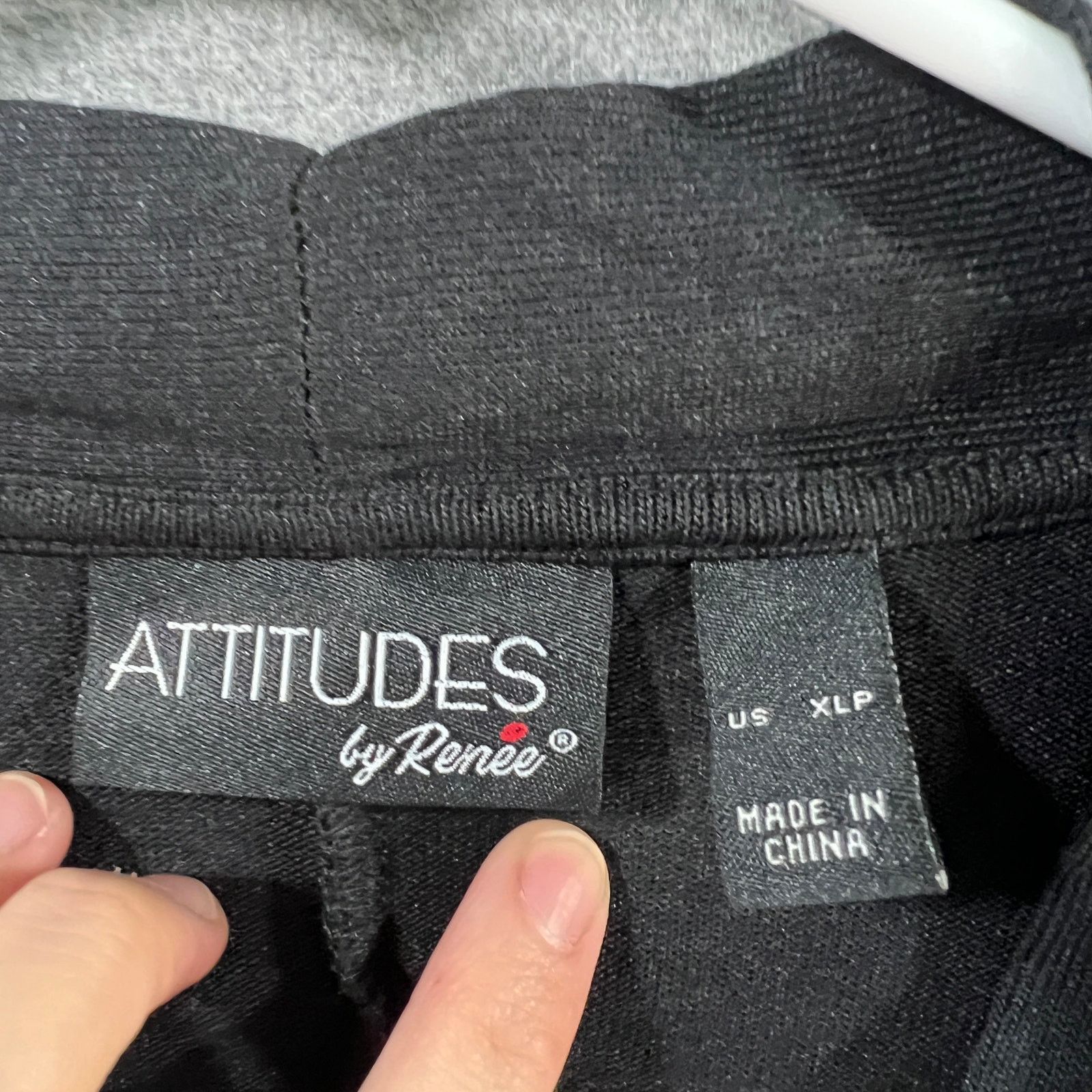 Other Attitudes by Renee Petite Casknit Front Knot Tunic Size XL / US 12-14 / IT 48-50 - 3 Thumbnail