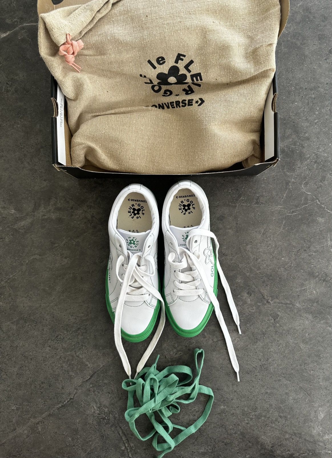 Tyler The Creator Golf Le Fleur Shoes Green