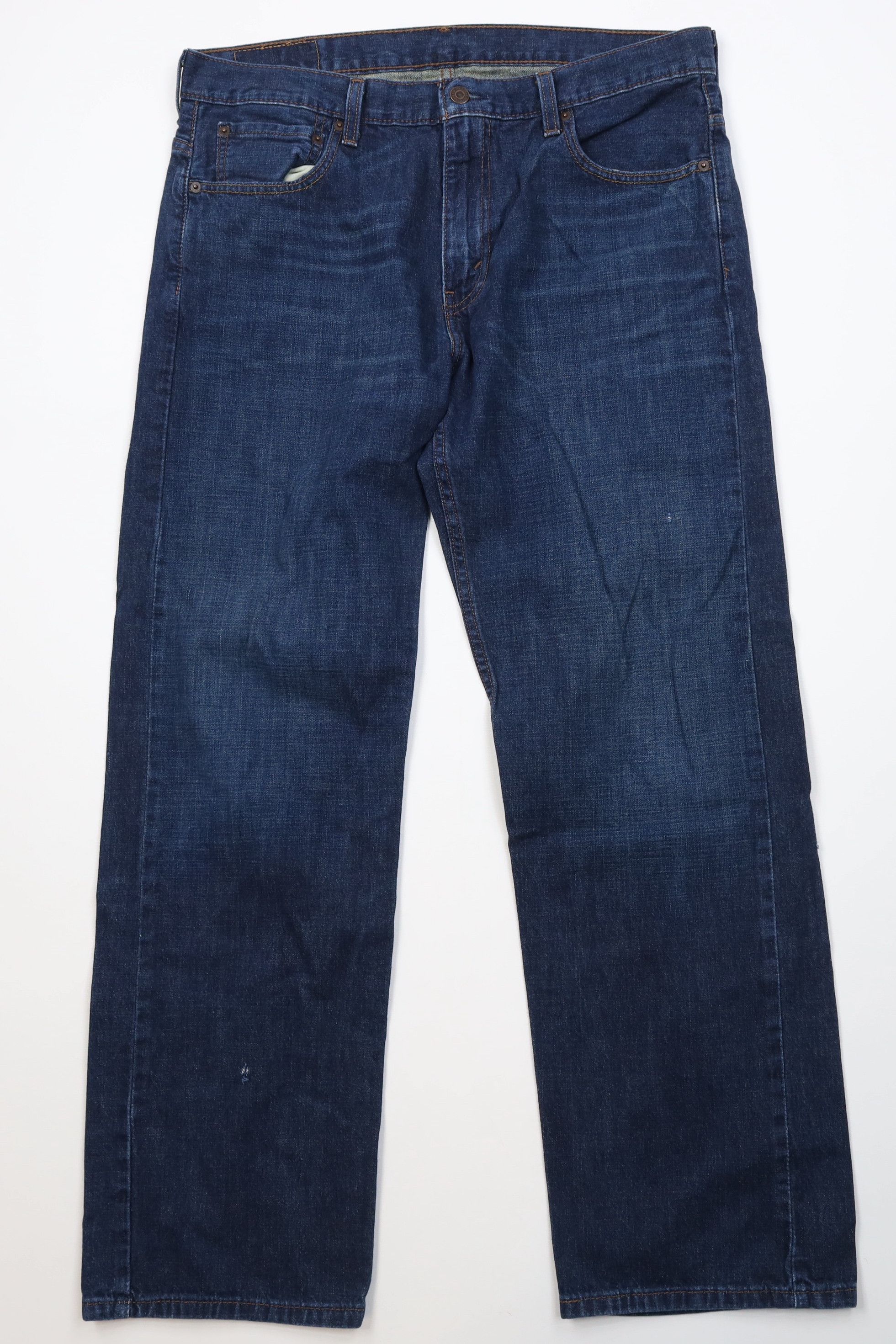 Levi's Vintage Y2K Levis 569 Loose Fit Straight Wide Leg Jeans Blue Size US 34 / EU 50 - 1 Thumbnail